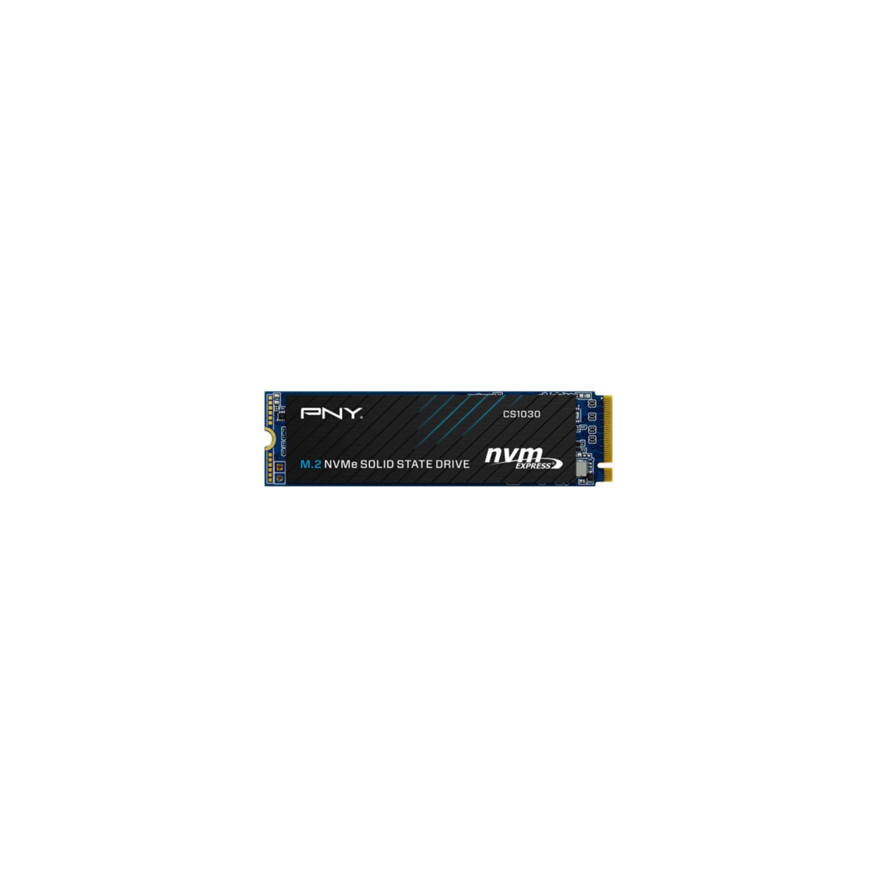 PNY CS1030 SSD-Festplatte (2 TB) M.2" 2100 MB/S Lesegeschwindigkeit, 1900 MB/S Schreibgeschwindigkeit