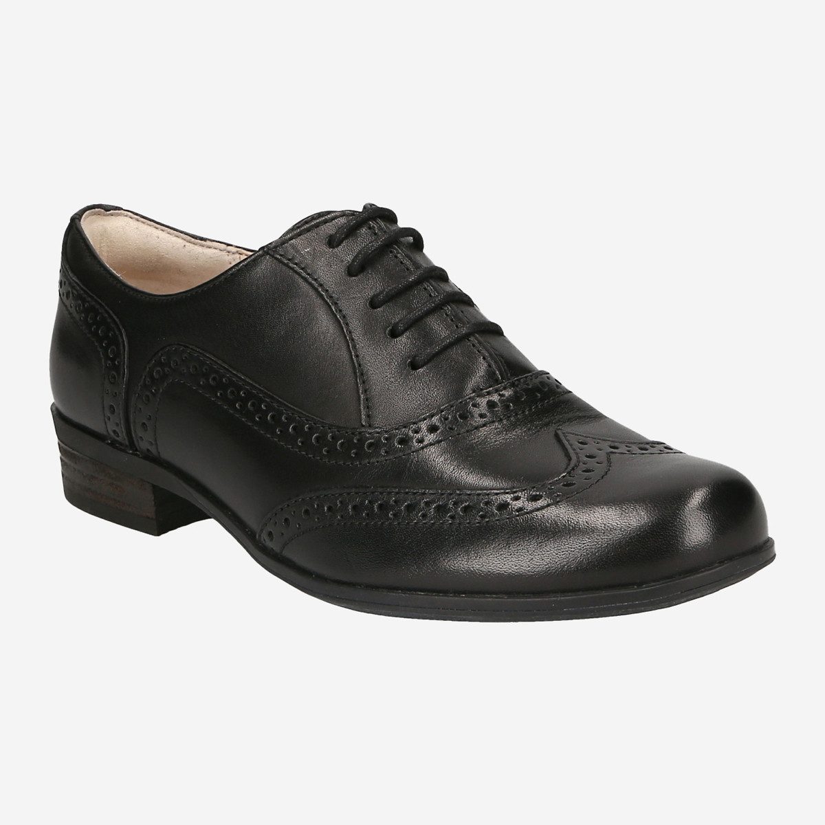 Clarks Clarks Hamble Oak 20346713, Schnürschuhe, Schwarz, Damen Schnürschuh