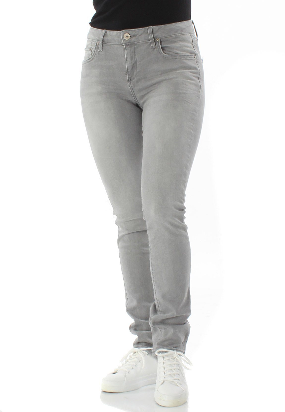 LTB Straight-Jeans »LTB Damen Jeans ASPEN Y Freya Undamaged Wash Grau«  online kaufen | OTTO