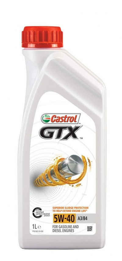 Castrol Universalöl Кастрол Motoröl GTX 5W-40 A3-B4 1L