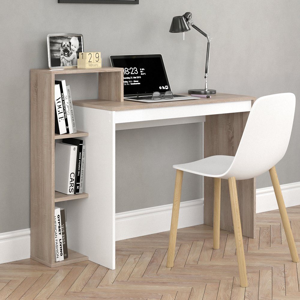 Vicco Schreibtisch Leo, Sonoma, 110 x 40 cm, verstellbar günstig online kaufen