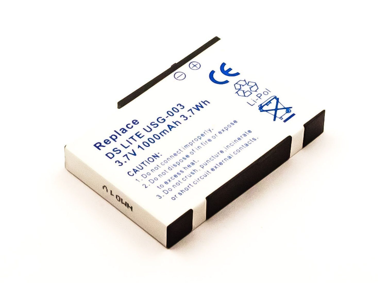 AGI Akku kompatibel mit Nintendo DS Lite (nicht DS) Akku Akku