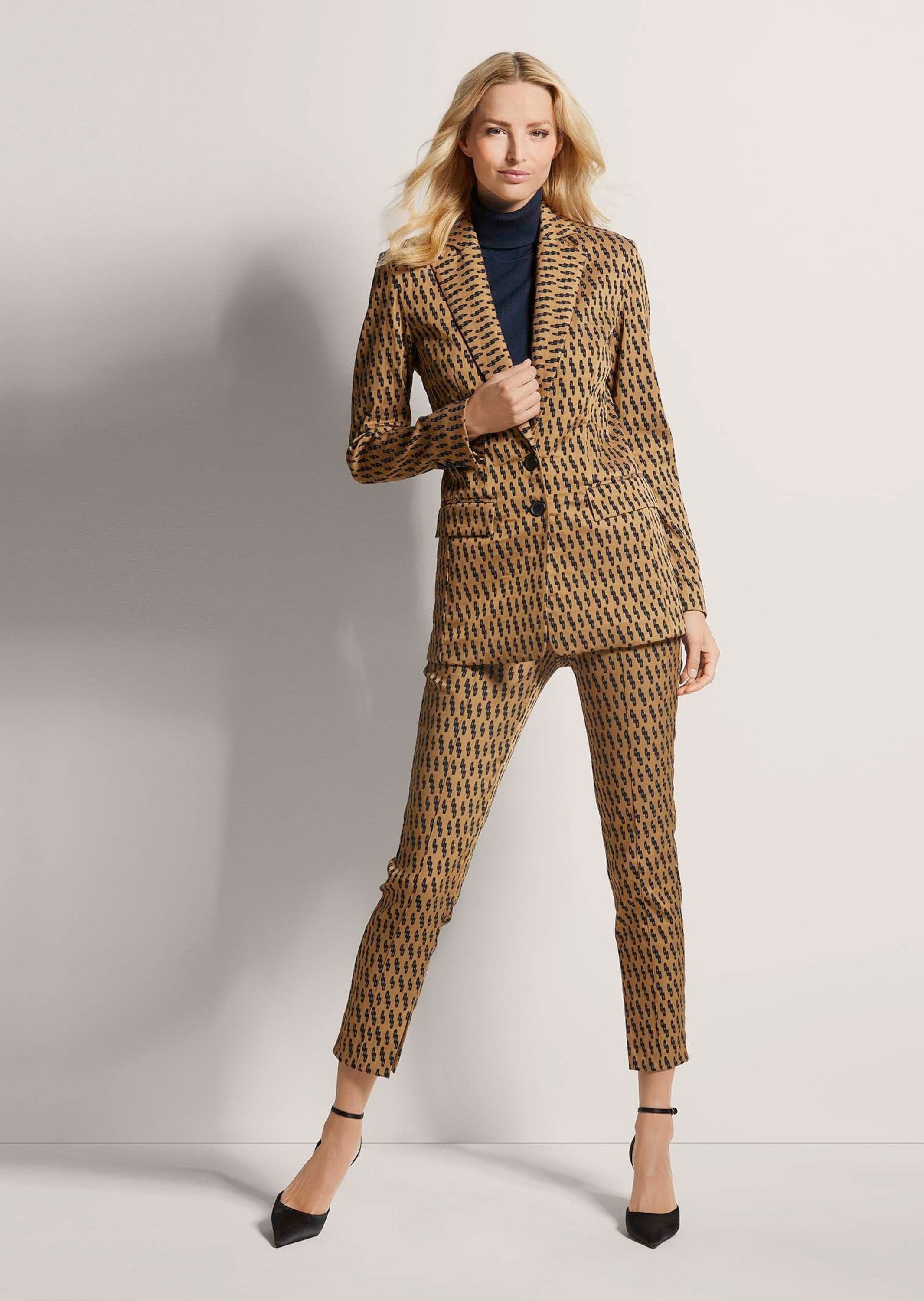 MADELEINE Kurzblazer Langer Jersey-Blazer