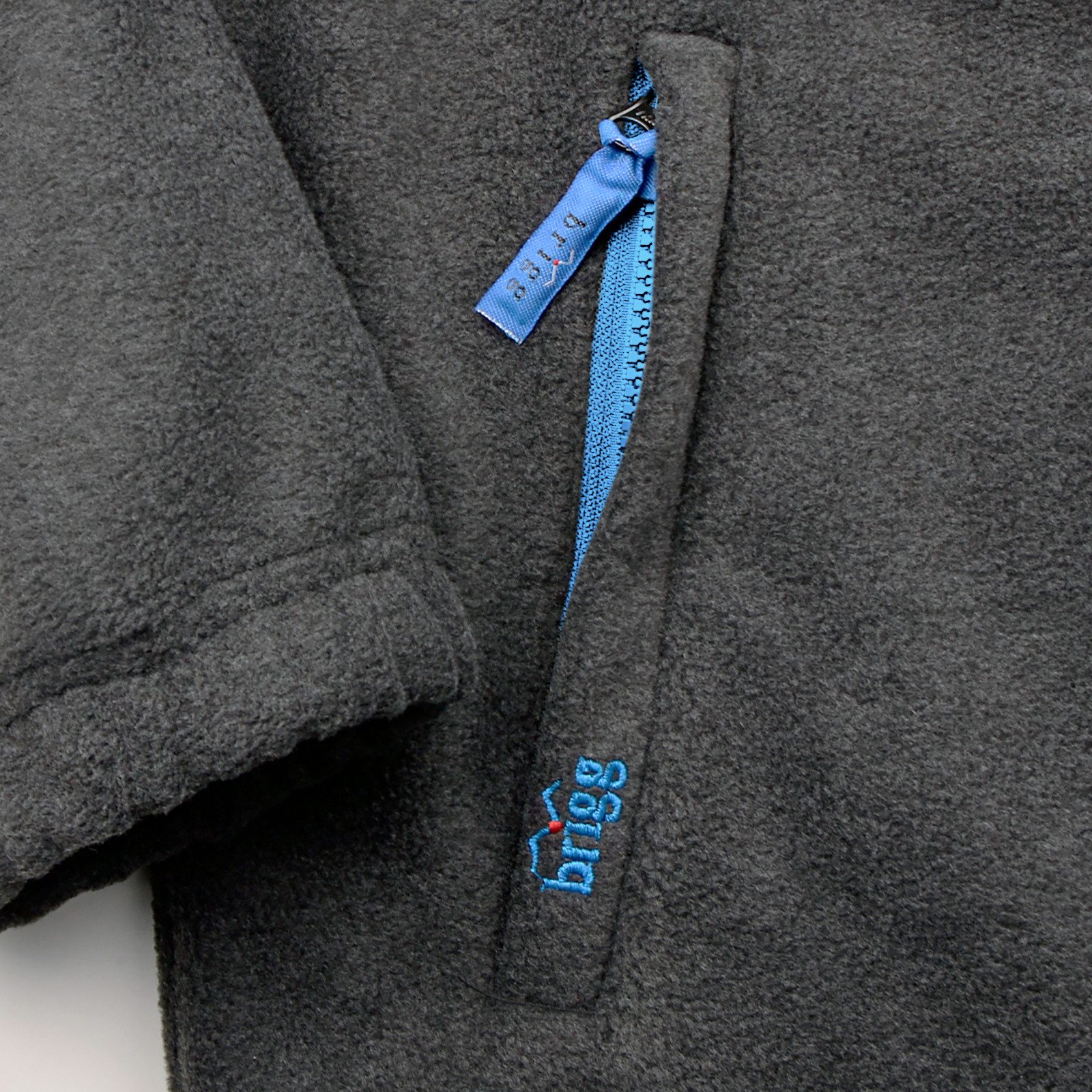 Brigg Fleecejacke Brigg Fleecejacke XXL ohne Futter dunkelgrau/blau günstig online kaufen