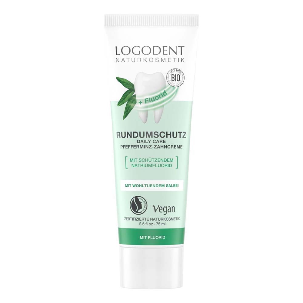 LOGONA Zahnpasta Zahncreme - Daily Care Rundumschutz 75ml