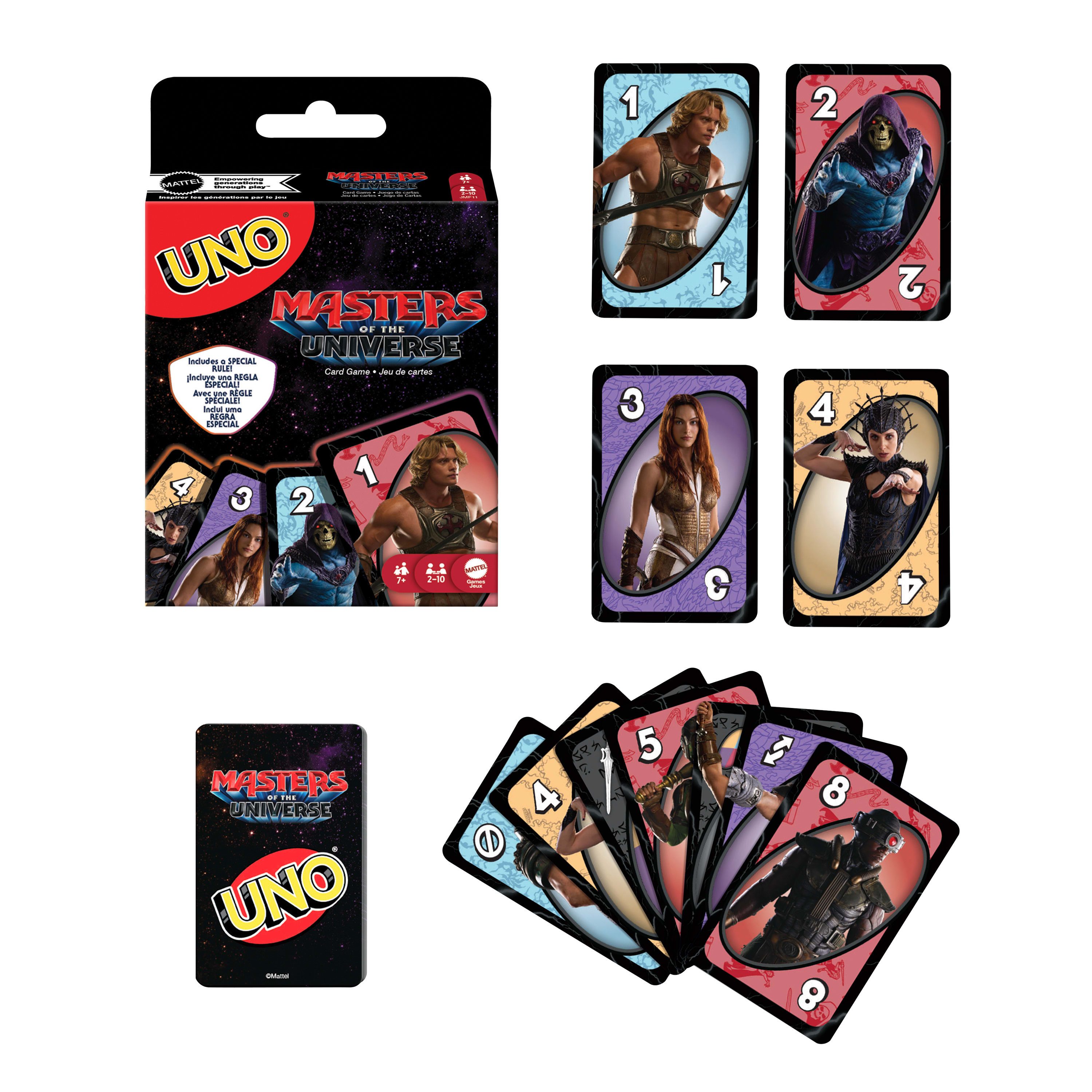 Mattel games Spiel UNO Masters of the Universe, Gesellschaftsspiel