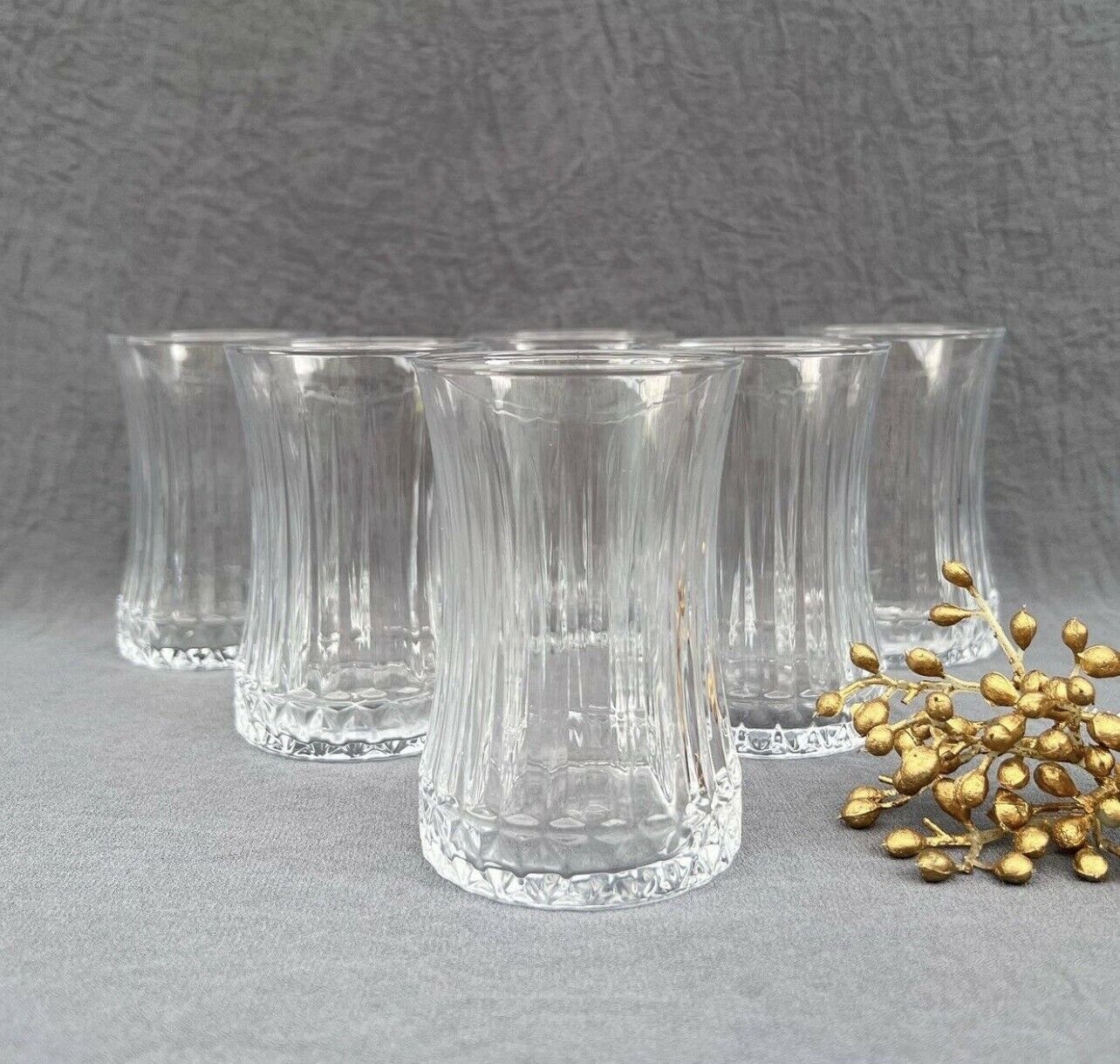 Teeglas 42901 Elysia 6x Set Türkische Teegläser Gläser Teeglas Cay Bardagi