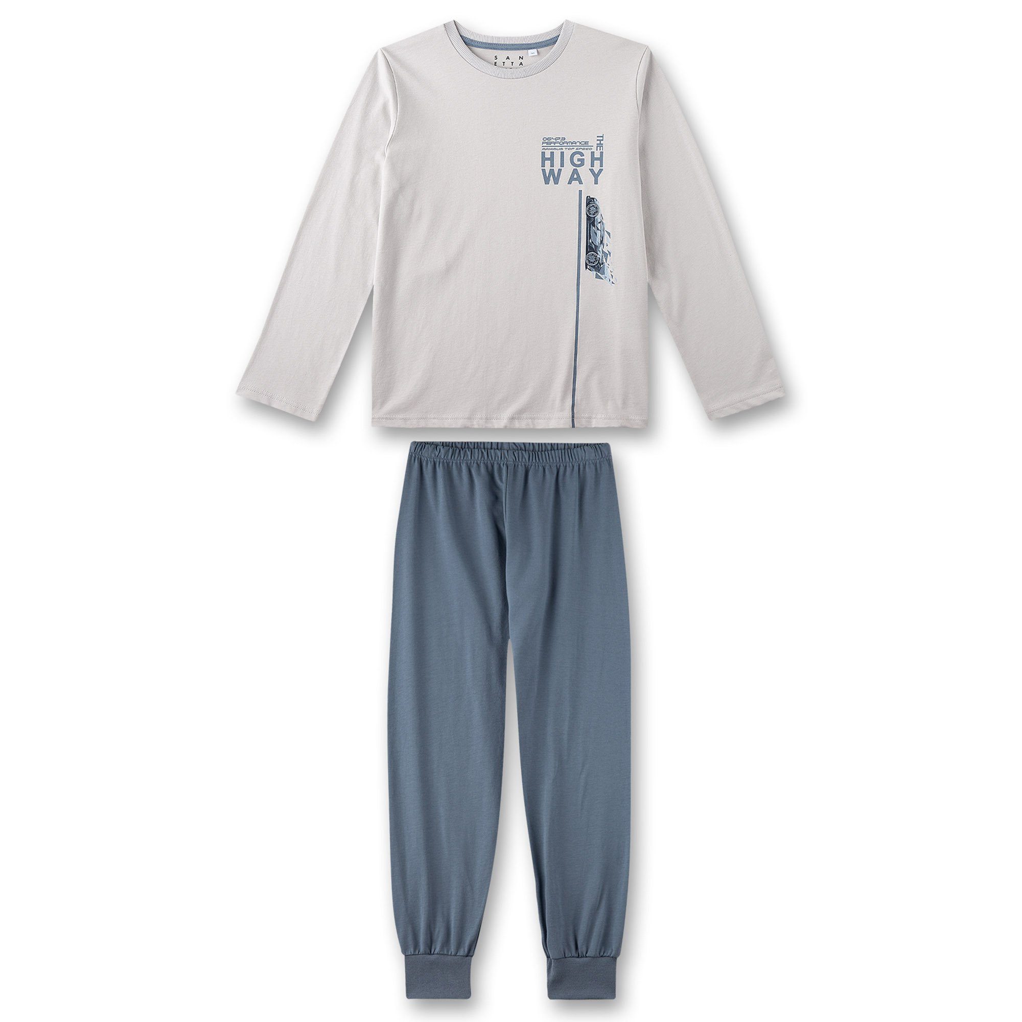 lang, Schlafanzug 2-tlg. Set Pyjama Pyjama - Jungen Sanetta