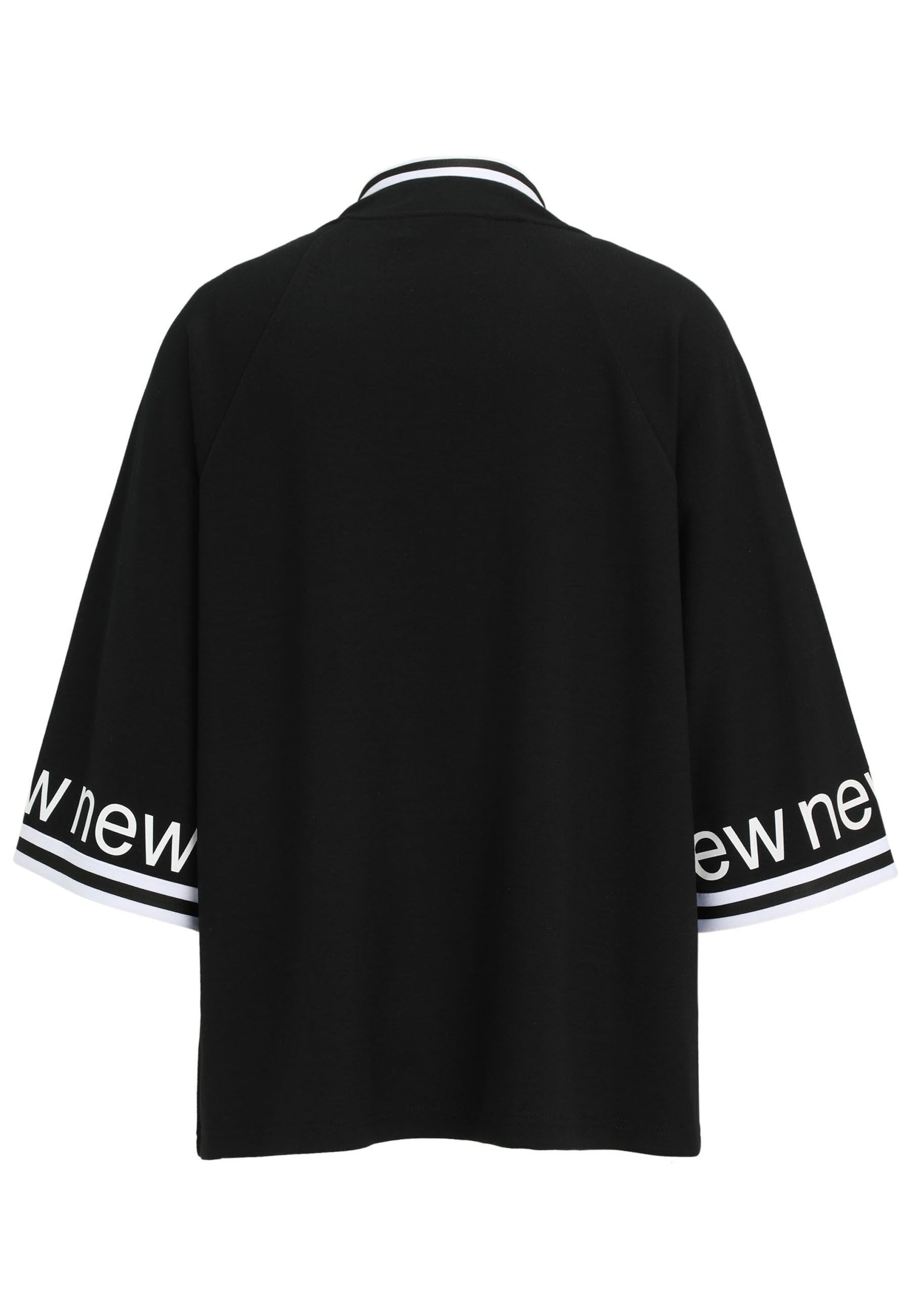 Doris Streich Sweatjacke mit Wording-Motiv