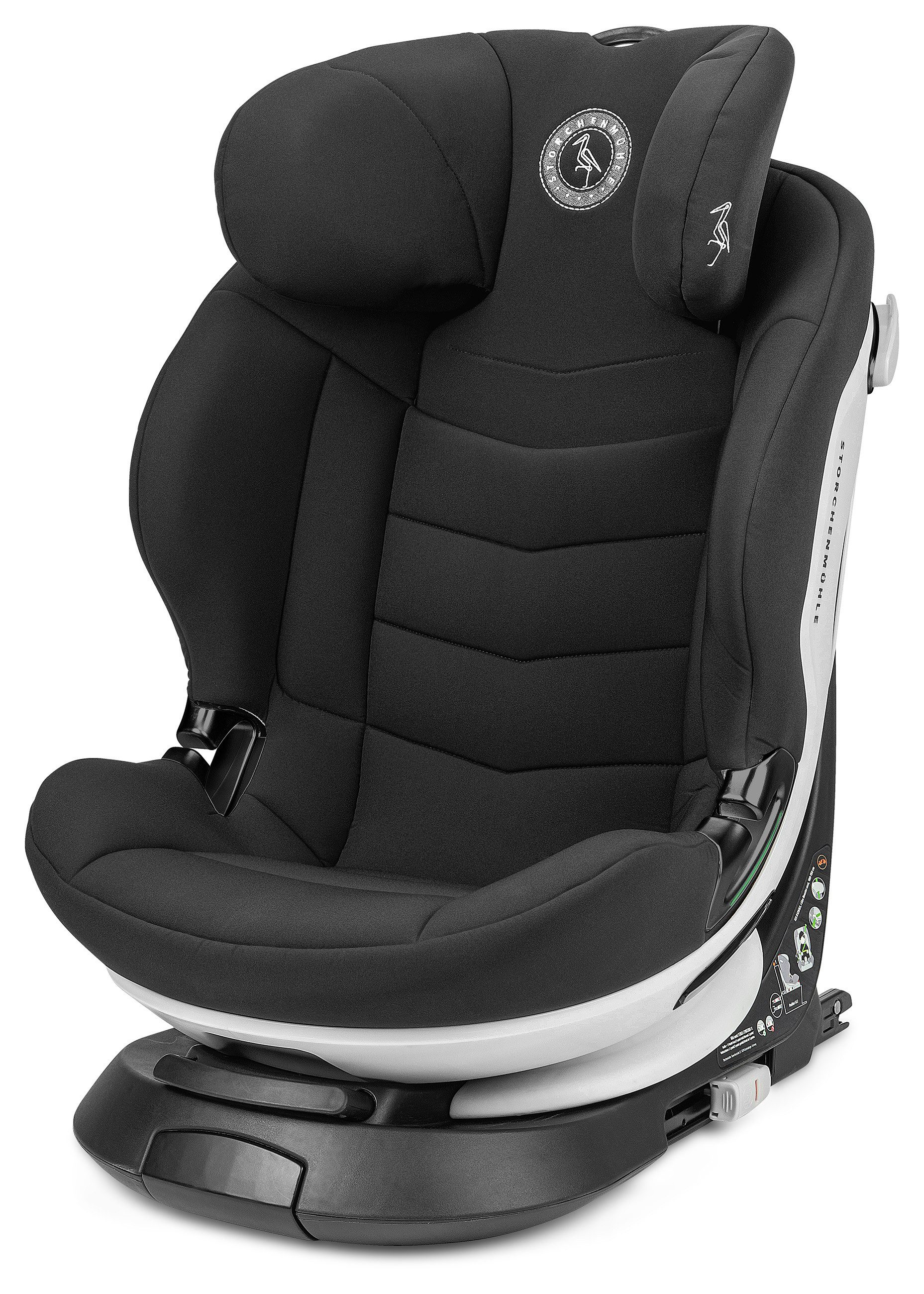Storchenmühle Autokindersitz Niki next, ab: 3,5 Jahre, bis: bis 12 Jahre, ab: 100 cm, bis: 150 cm, mitwachsender Kindersitz, sicher und bequem 100 bis 150 cm