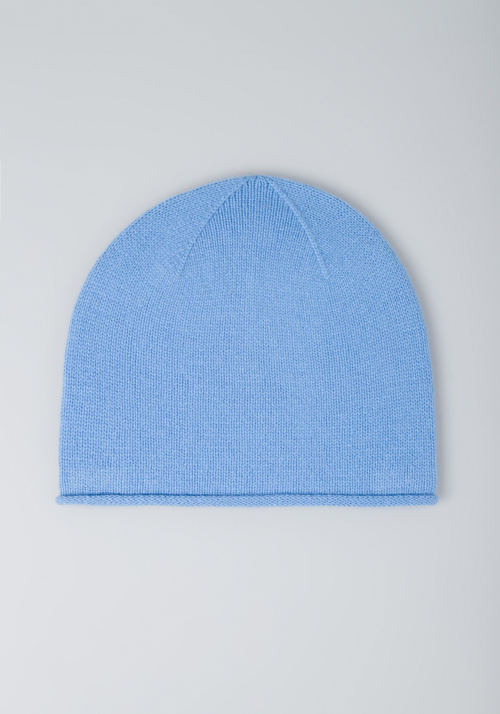 Style & Republic Beanie Style Republic Kaschmir Mütze Rolled Edge modischer Rollsaum