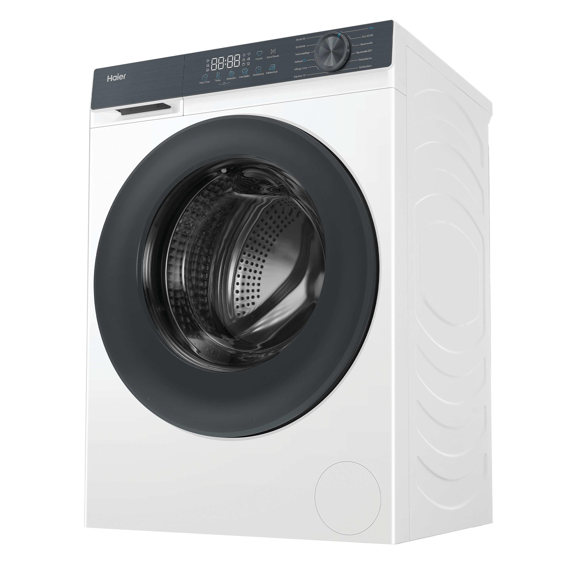 Haier Waschmaschine G3 Serie HW100-BP1433637, 10 kg, 1400 U/min, AI Power BLDC Motor, XL Schontrommel, Knitterschutz
