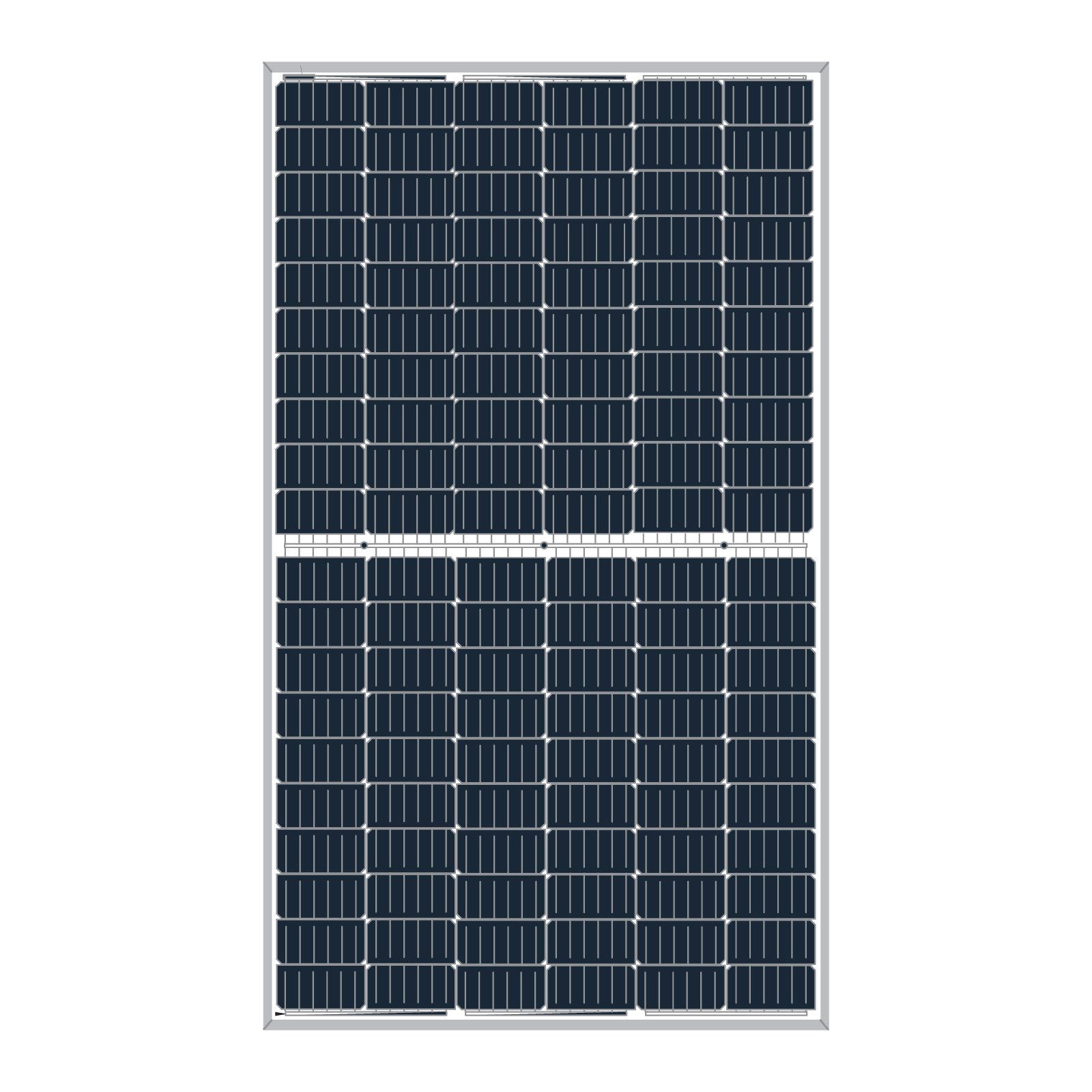 EPP.Solar Solarmodul 360W Solarpanel PERC Photovoltaik Solarmodul, Monokristalline