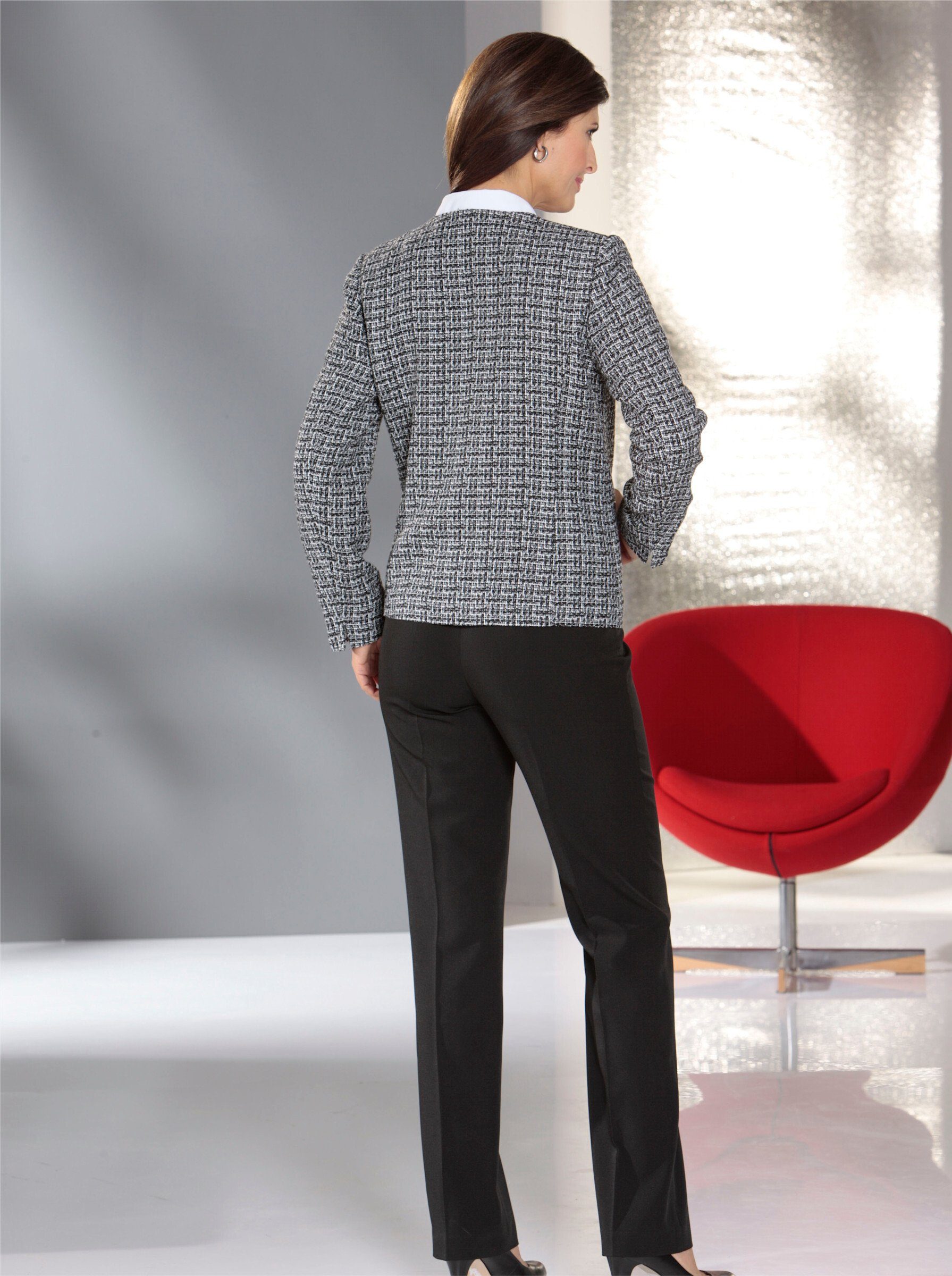 Witt Blusenblazer Blazer Langarm