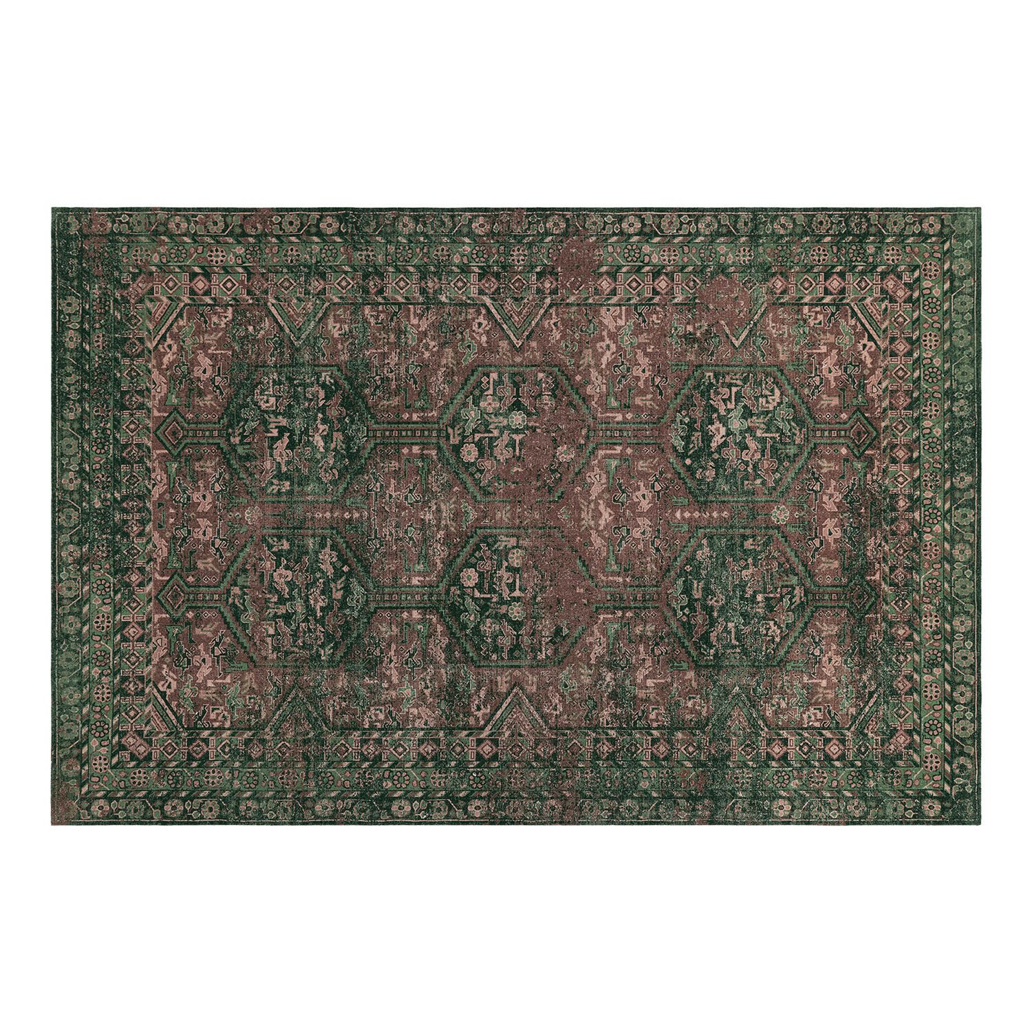 Mirabeau Teppich Teppich Incantaro grün, rechteckig, Höhe: 200.0 mm günstig online kaufen