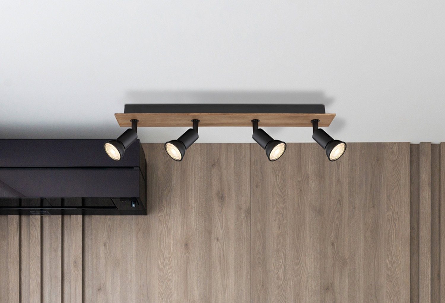 GLOBO LIGHTING Deckenstrahler DREW, Braun, Schwarz, günstig online kaufen