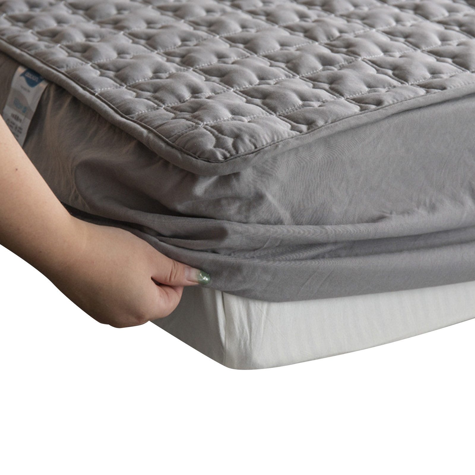 MODFU Spannbettlaken Spannbetttuch Bettlaken Matratzenschoner Matratzenbezu günstig online kaufen