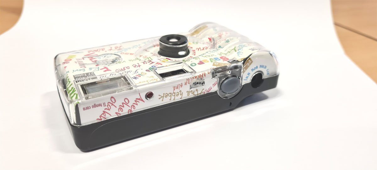 TopShot 8 x Sonderposten Einwegkamera I Mog Di weiß MHD 12.2025 Einwegkamera