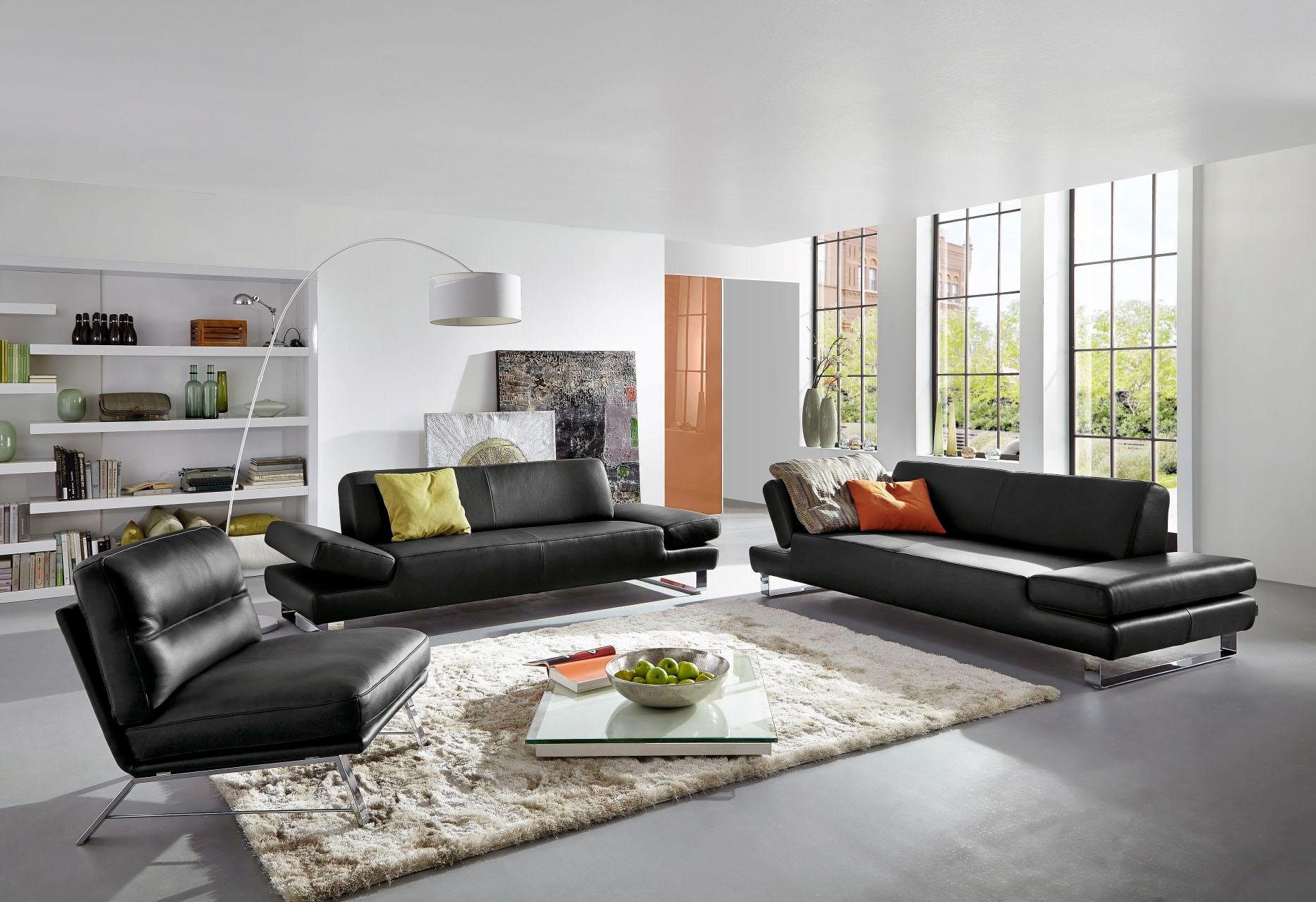 W.SCHILLIG 3-Sitzer "taboo Designsofa mit hohem Sitzkomfort", mit Übertiefe günstig online kaufen