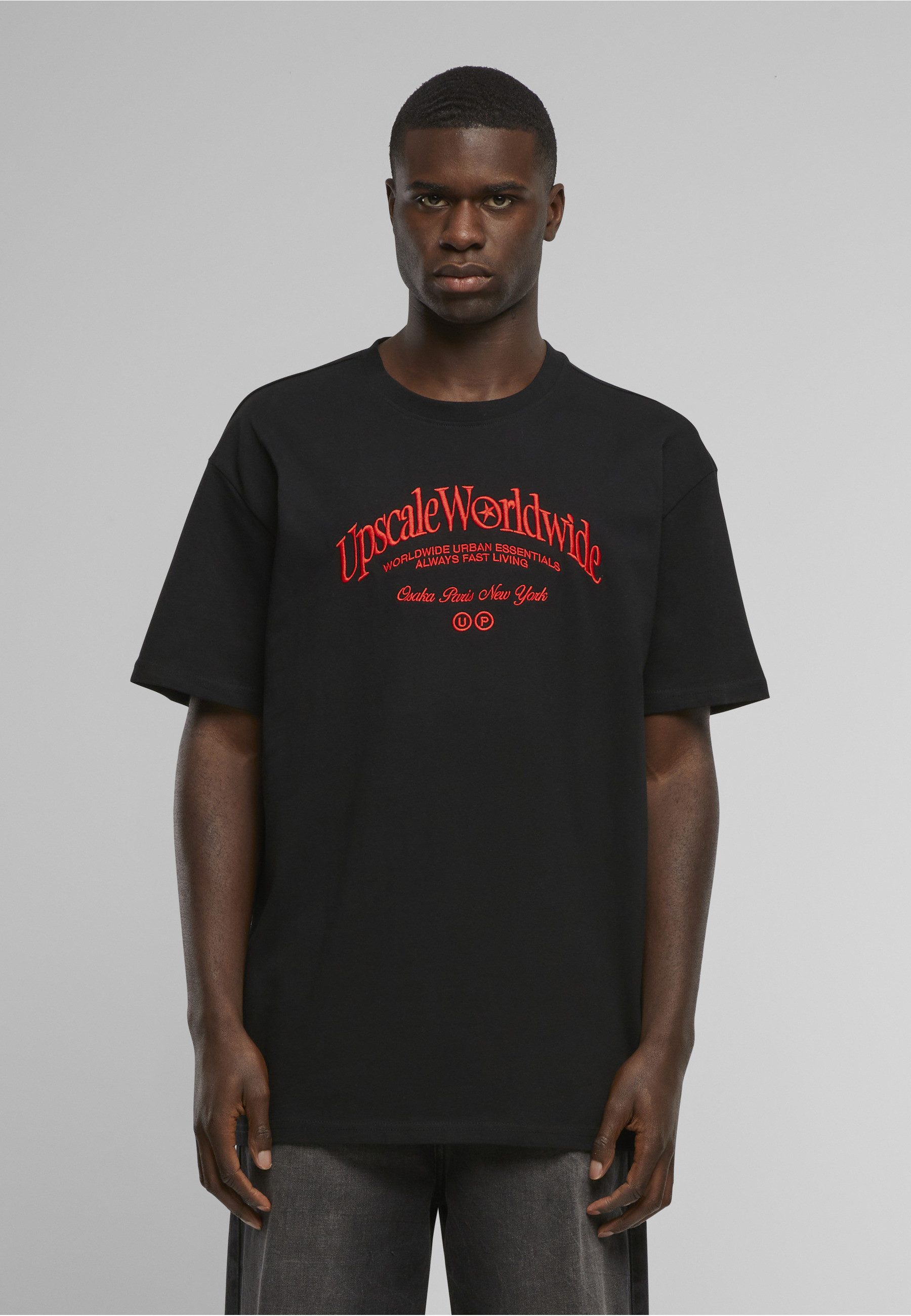 Upscale by Mister Tee T-Shirt Upscale by Mister Tee Upscale World Wide Heavy Oversize Tee (1-tlg)