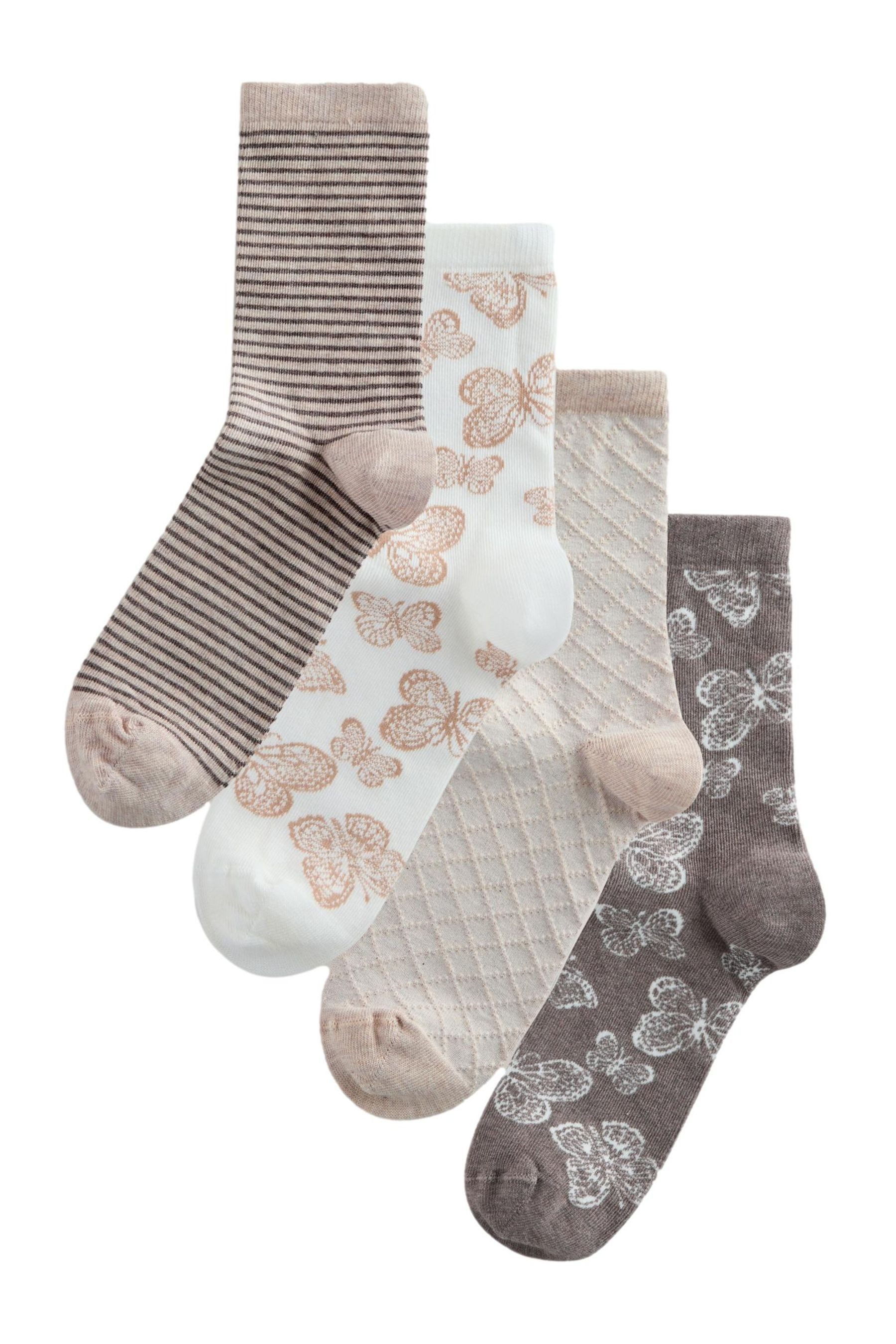 Kurzsocken Knöchelhohe Socken, 4er-Pack
