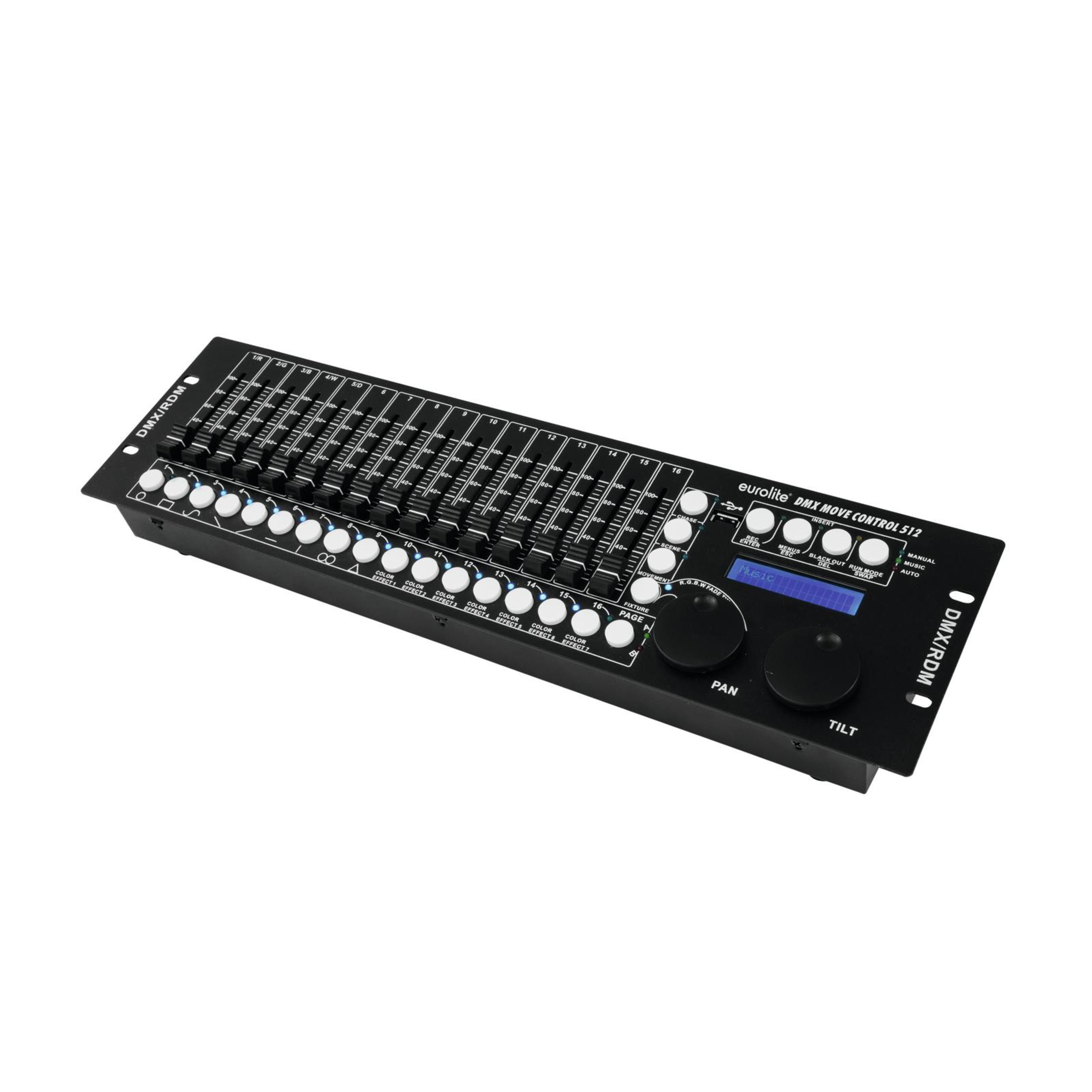 Control Spielzeug-Musikinstrument, DMX 512 EUROLITE DMX-Lichtsteuerpult Move