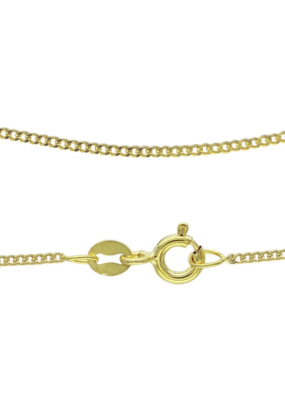 Panzerkette Schmuck Geschenk Gold 333 oder 585 Collierkette in mehreren Breiten