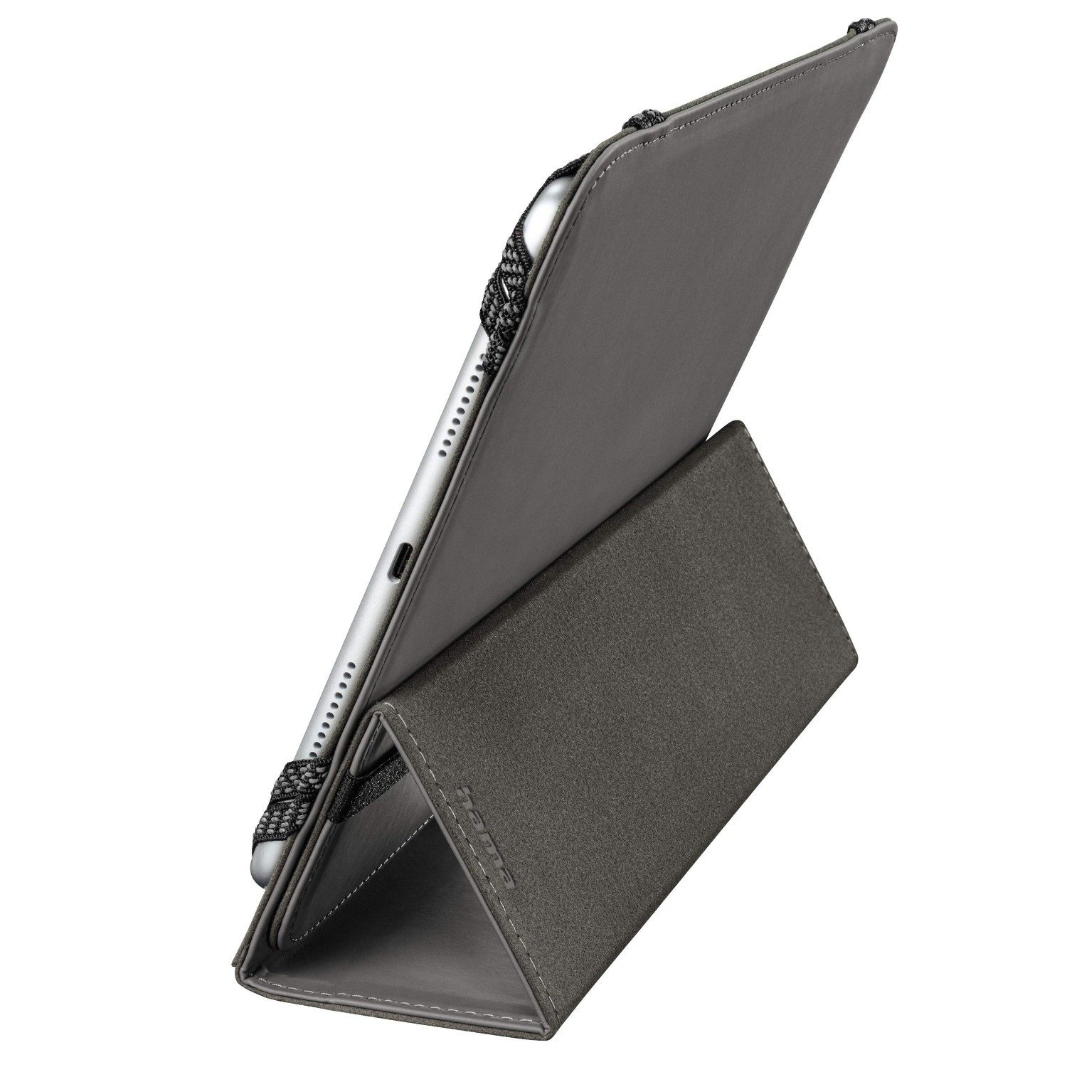 Hama Tablet-Hülle Schutz-Hülle Fold Universal Cover Tasche Grau 11, Smart Case Ständer für iPad Tablet PC Tab 9,5" 9,7 10" 10,2" 10,5" 11" – Bild 3 von 5