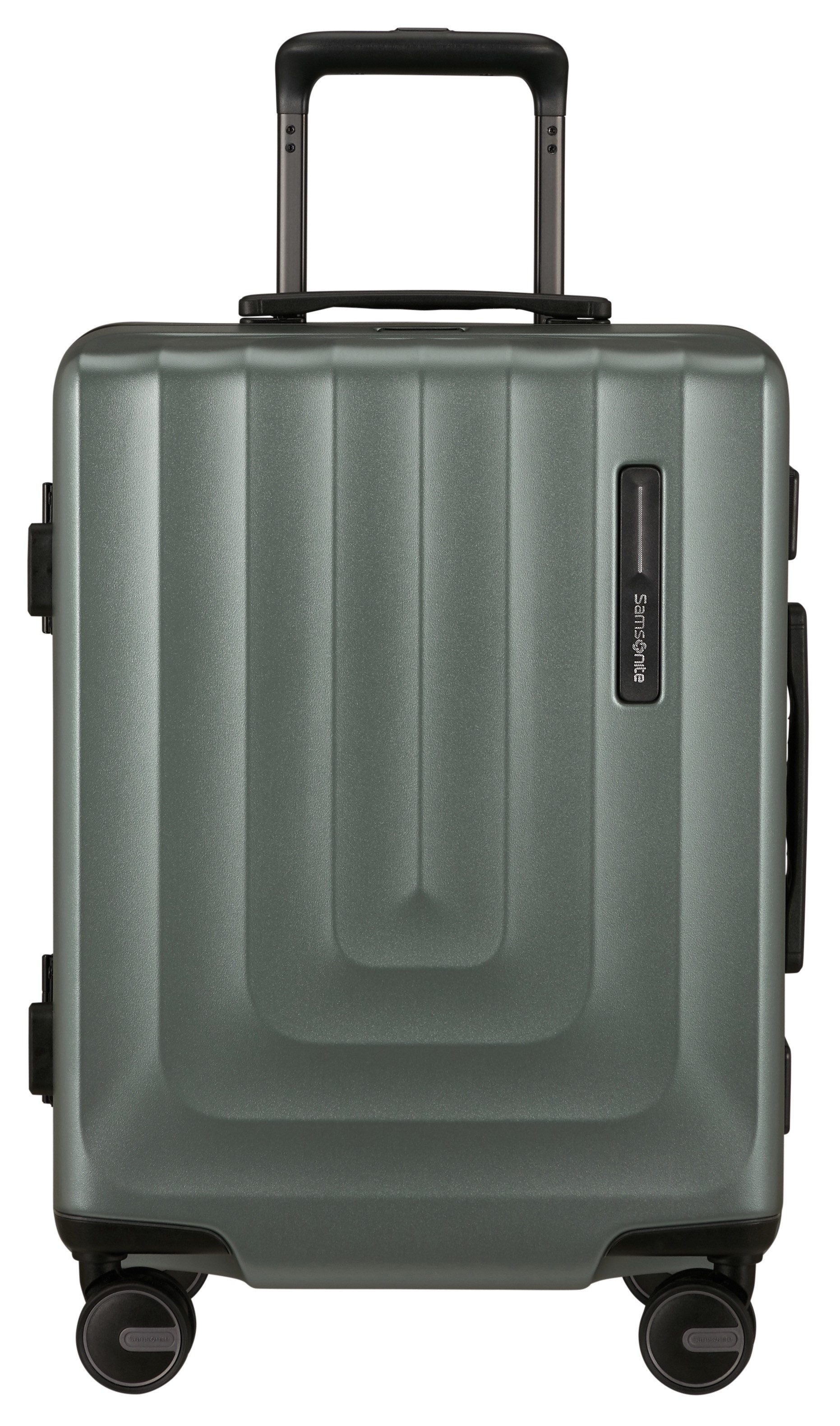 Samsonite Hartschalen-Trolley FOCUS, verschiedene Größen und Farben, 4 Rollen, mit festen Trennwänden und Reißverschlusstaschen