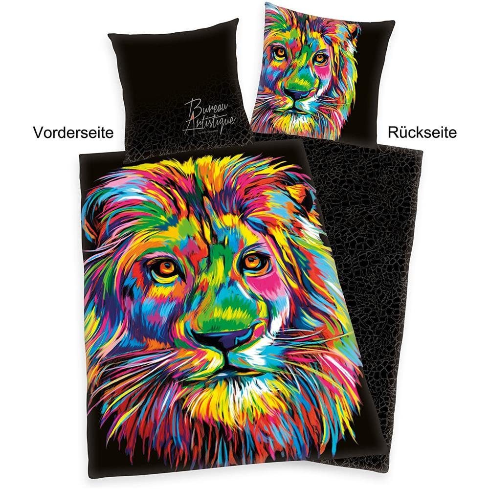 Herding Jugendbettwäsche Bureau Artistique "Löwe", 155 günstig online kaufen