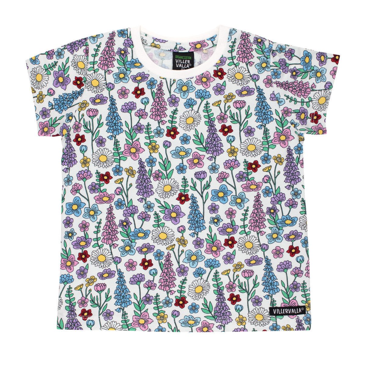 Villervalla T-Shirt 0143MTA Unisex Kinder (1-tlg) Shirt, Oberteil, Leibchen, Funktionsshirt, Shortsleeve Shirt