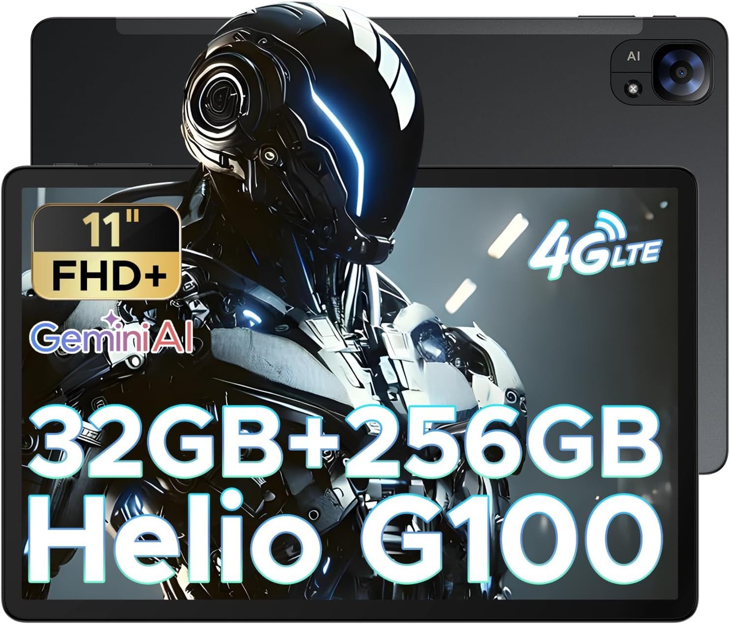 Helio G100 Octa Core 8 GB RAM 90Hz FHD+ Gemini AI 8000mAh Gaming Tablet