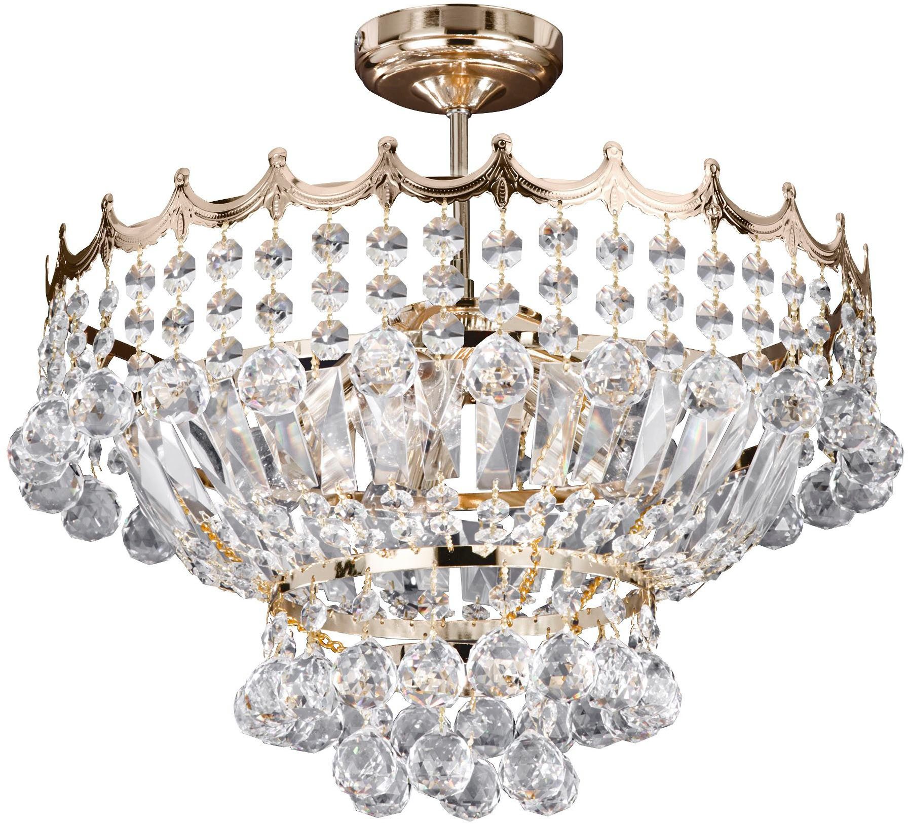 Searchlight Люстры Deckenleuchte Versailles, 5-flammig, ohne Leuchtmittel, Glamourös