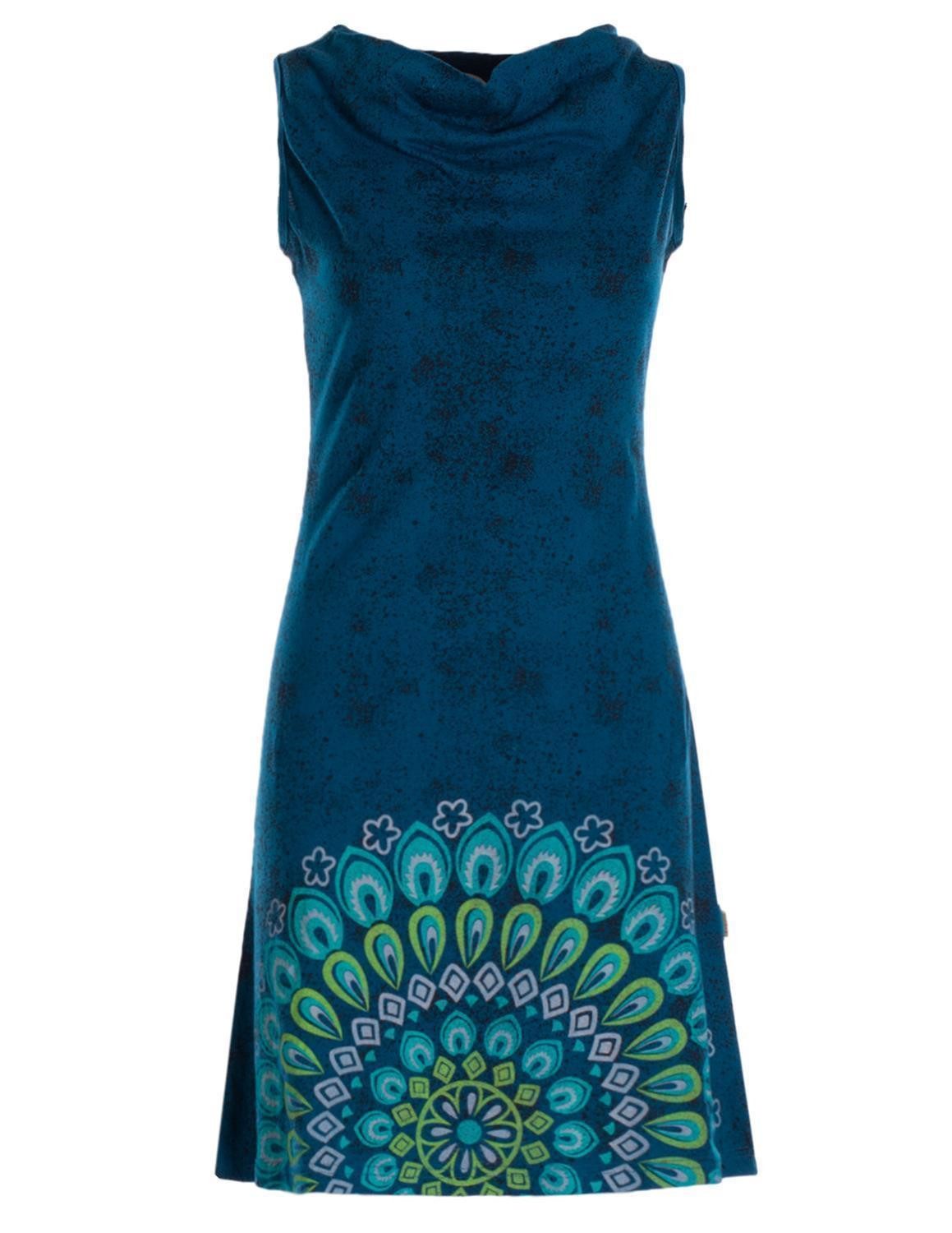 Vishes Sommerkleid Damen Sommerkleid Armlos Mandala-Kleid günstig online kaufen