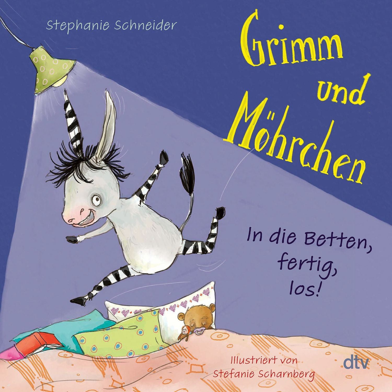 Grimm und Möhrchen – In die Betten, fertig, los! Ein gereimtes Zesel-P / Stephanie Schneider