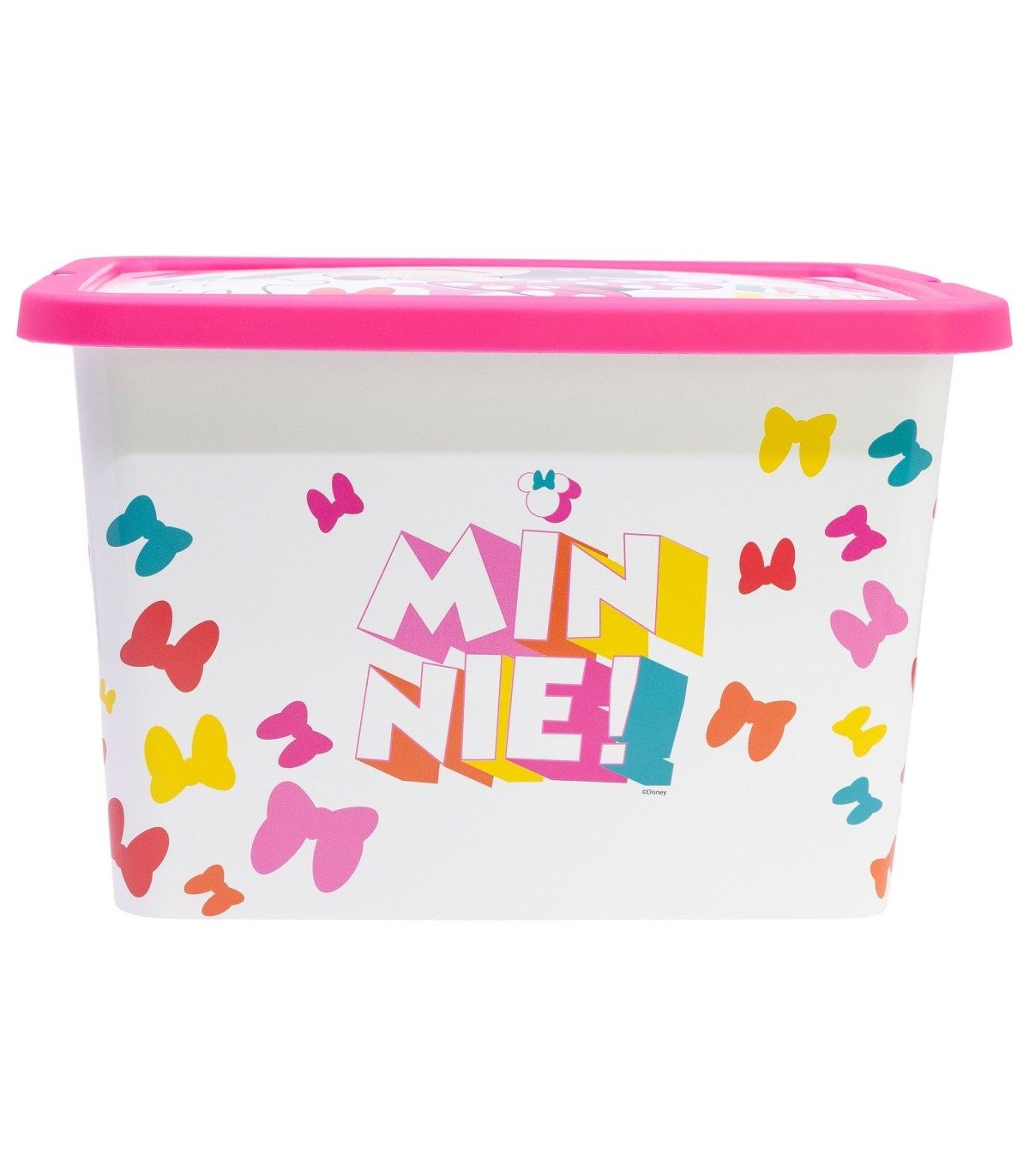 Disney Minnie Mouse Aufbewahrungsbox 7 l Kinderzimmer Box für Spielzeu