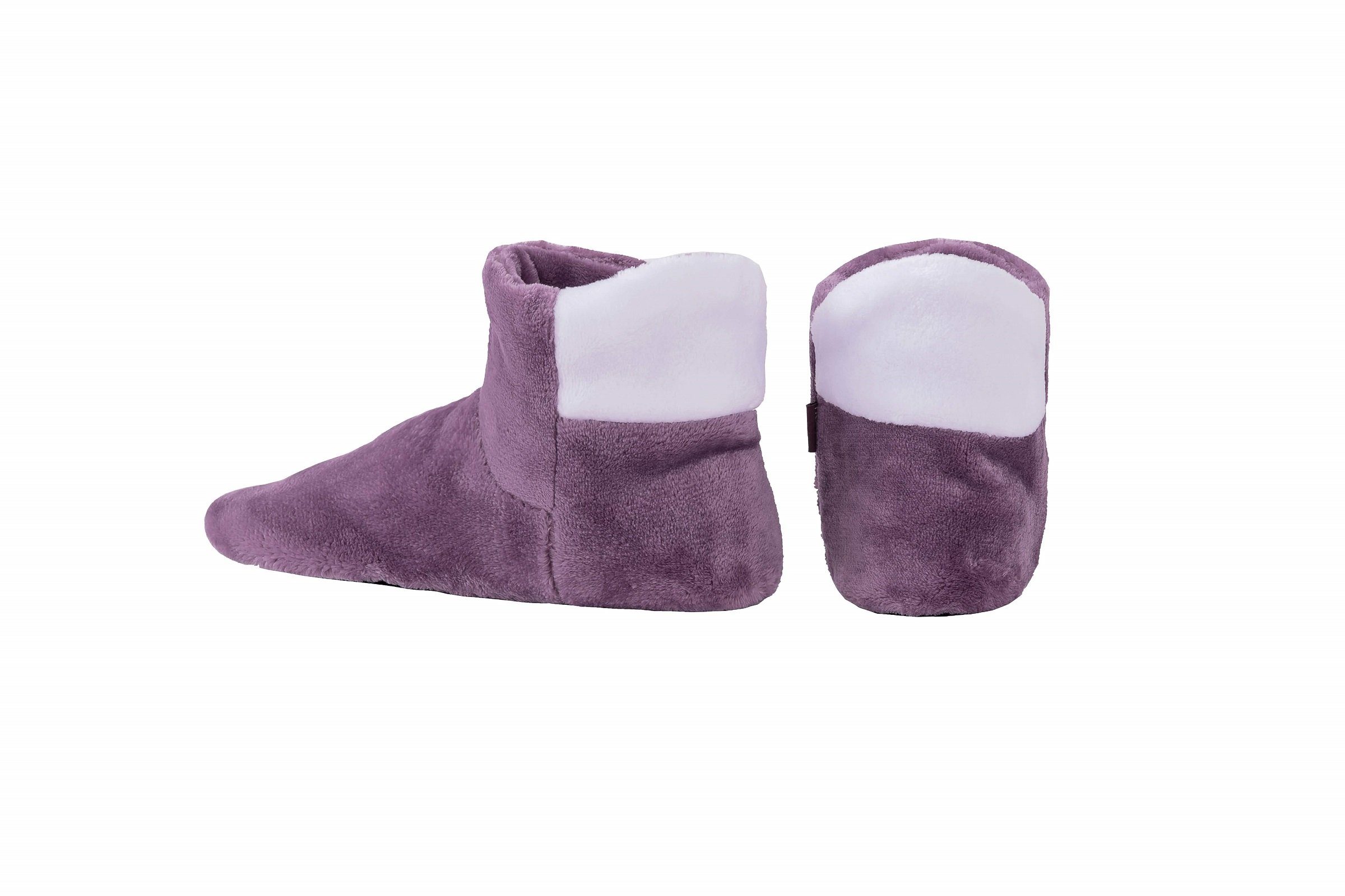 RAIKOU Cosy Shoe Pantoffel Stiefel für Damen, Herren aus Micro Flausch Hausschuh (Super Flauschige) mit ABS und rutschfester Sohle