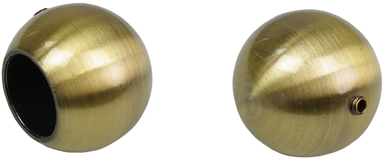 Liedeco Gardinenstangen-Endstück Bologna, Gardinen, (Set, 2-St), günstig online kaufen