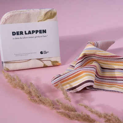The Closest Loop Spültuch Der Lappen, 100% aus recycelter Bettwäsche, 25cmx25 cm, 100% handmade in Germany