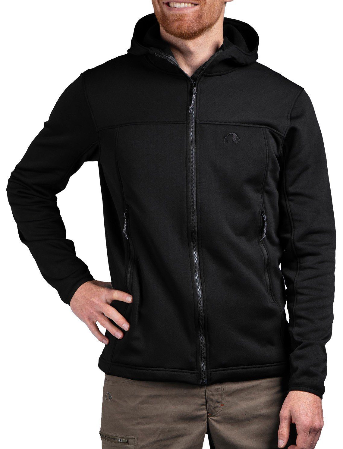 TATONKA® Fleecejacke Lhys Mens Hooded Jacket black