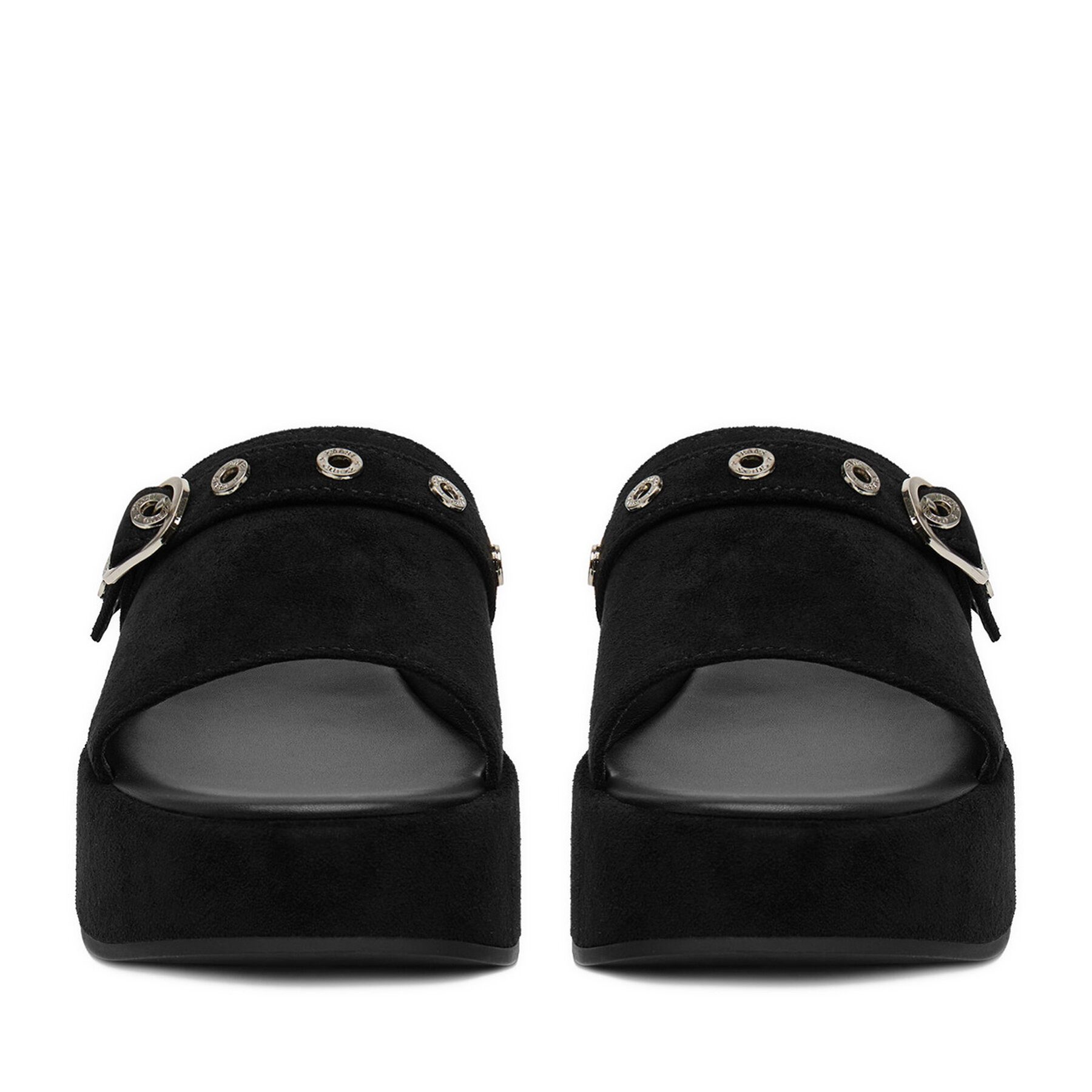 GUESS JEANS Guess Jeans Damen-Flip-Flops Schwarz Badepantolette – Bild 4 von 4