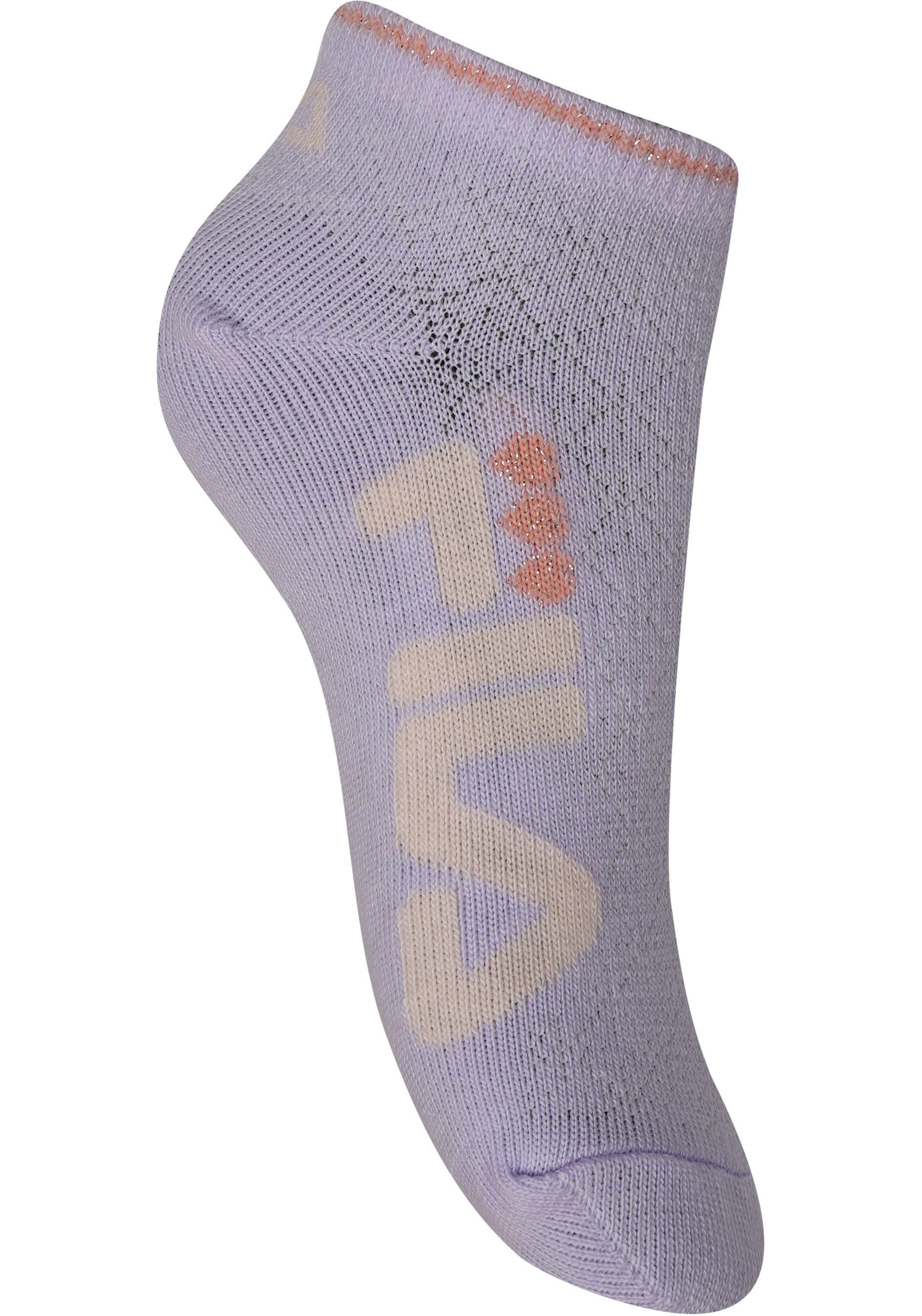 Fila Freizeitsocken JUNIOR GIRL INVISIBLE SOCKS (6-Paar) mit stylischem Schriftzug-Design