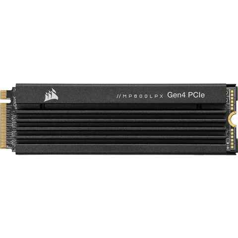 Corsair MP600 PRO LPX interne SSD (4 TB) 7100 MB/S Lesegeschwindigkeit, 6800 MB/S Schreibgeschwindigkeit