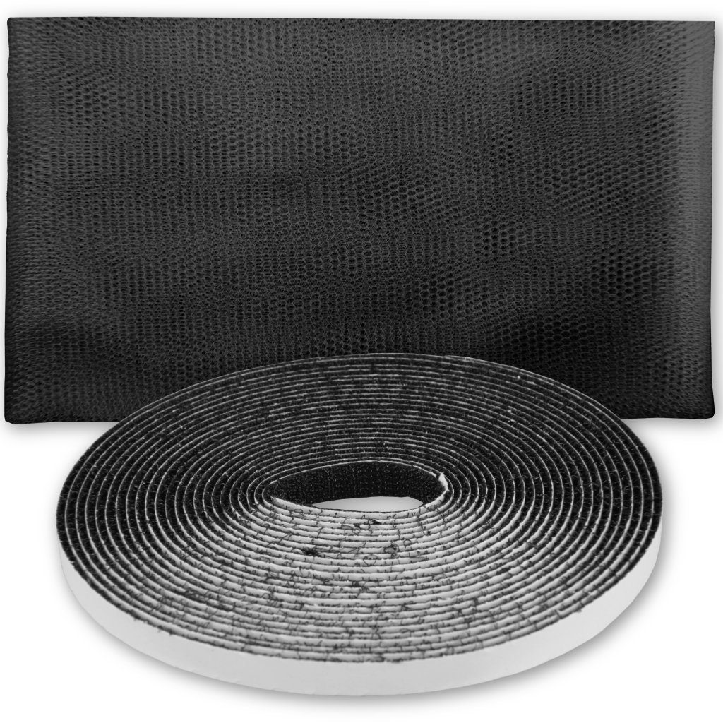 Pro Home Insektenschutz-Fensterrahmen 130x150cm, (Set, 4-St), inkl. selbstklebendem Klettband (5mm), reißfest, witterungsbeständig – Bild 5 von 5