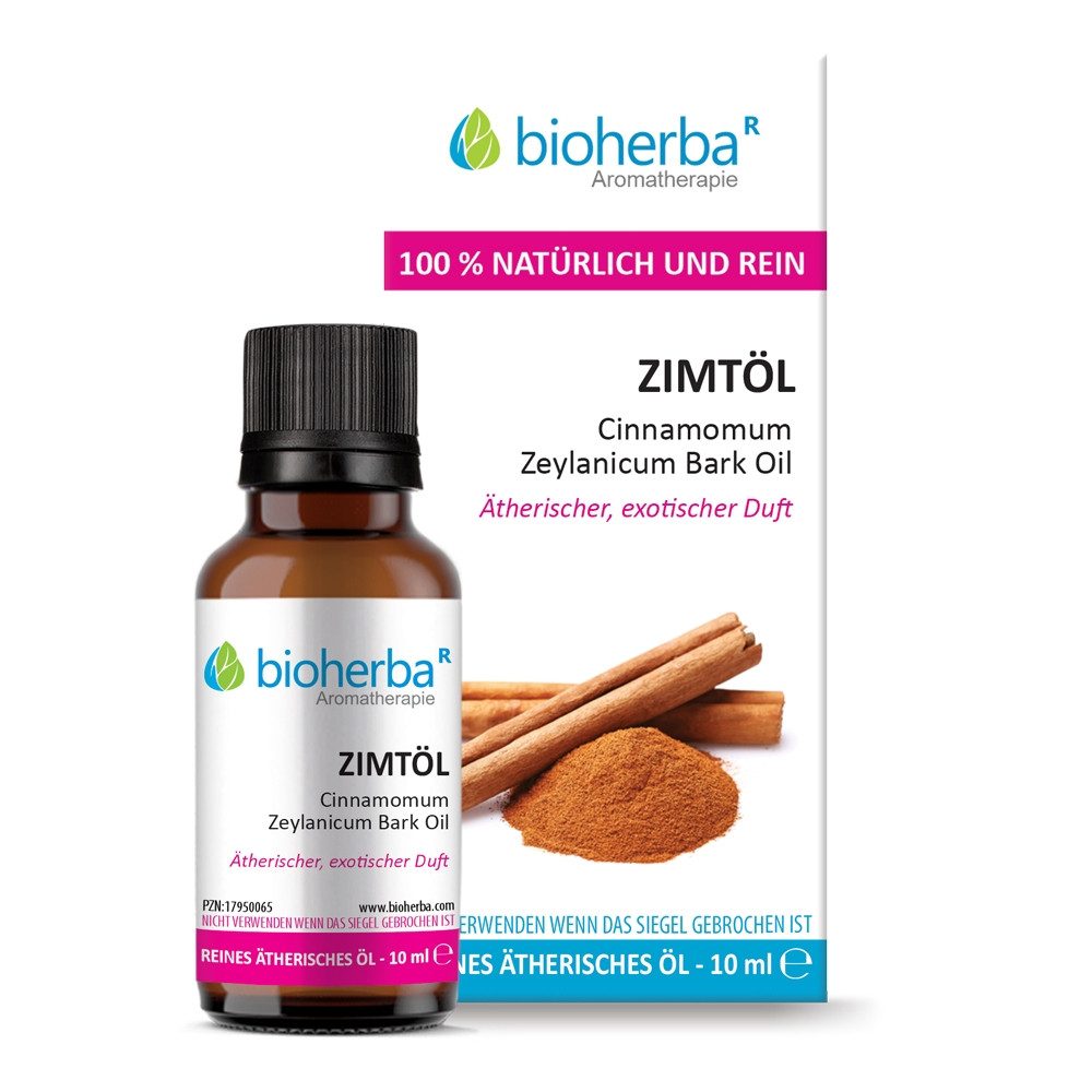 BIOHERBA R Pflege-Set Zimtöl Reines ätherisches Öl 10 ml