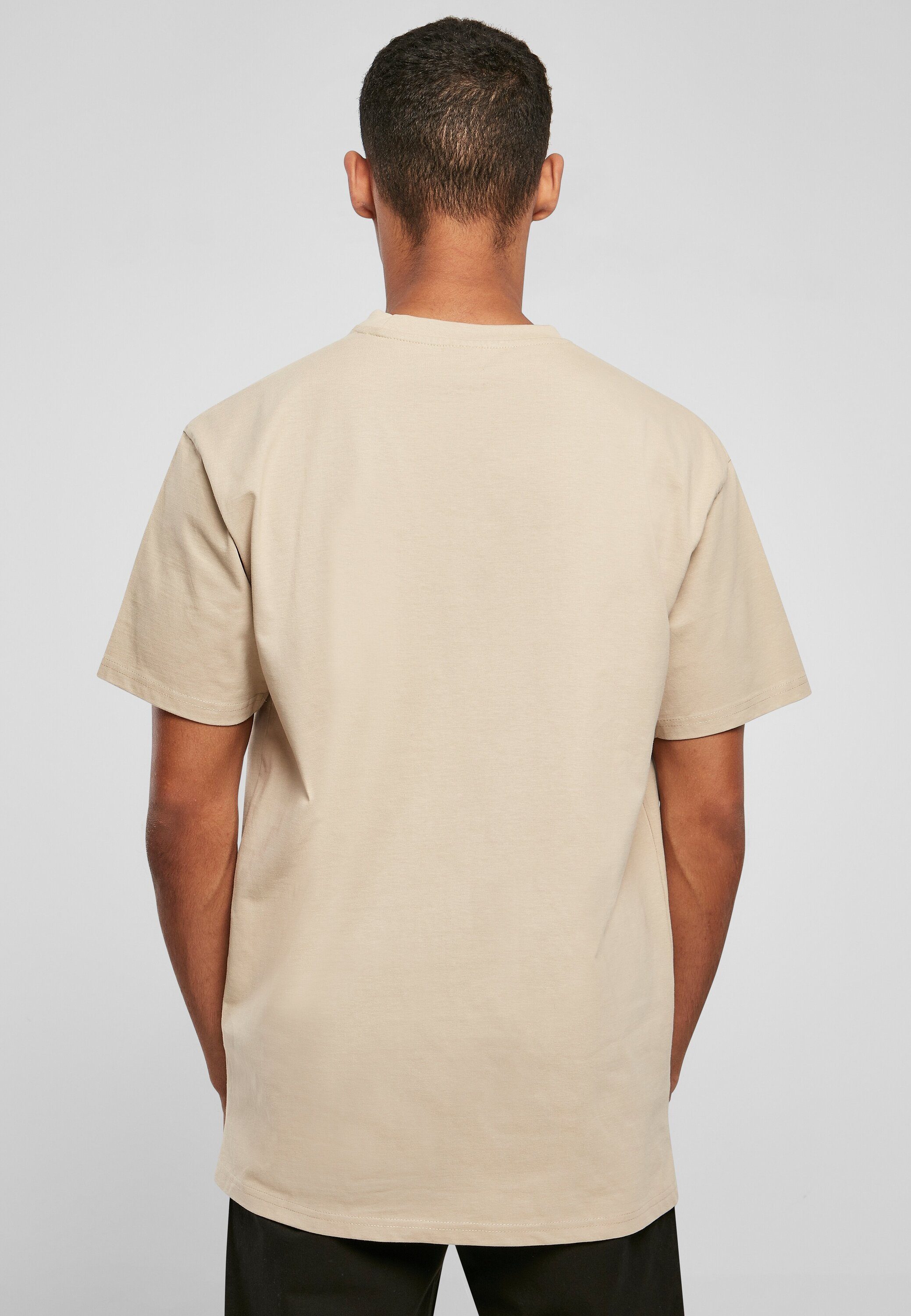 Tee T-Shirt Oversized URBAN sand CLASSICS Heavy Herren (1-tlg)