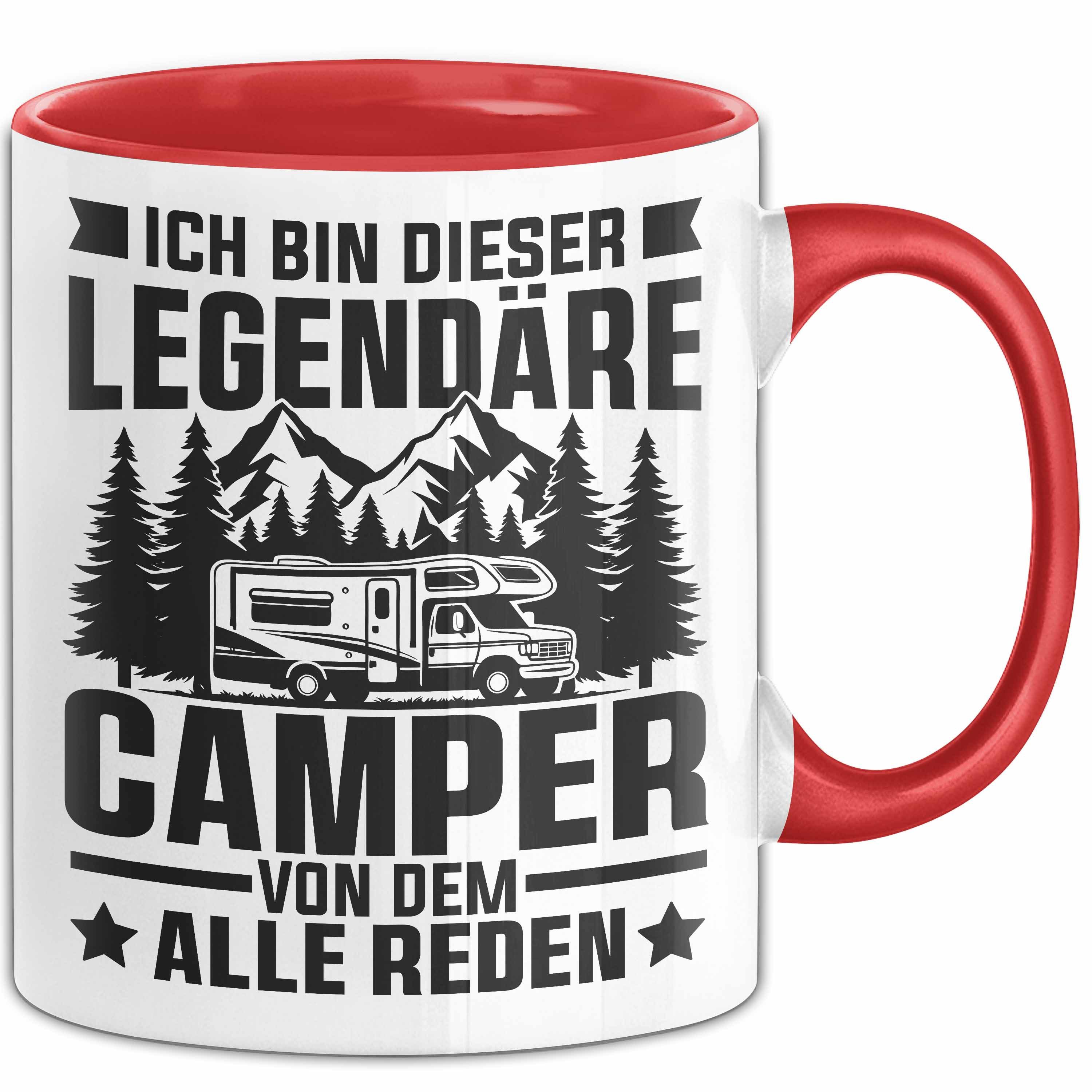 Trendation Tasse Camper Tasse Geschenk Wohnwagen Camping Geschenkidee, Keramik