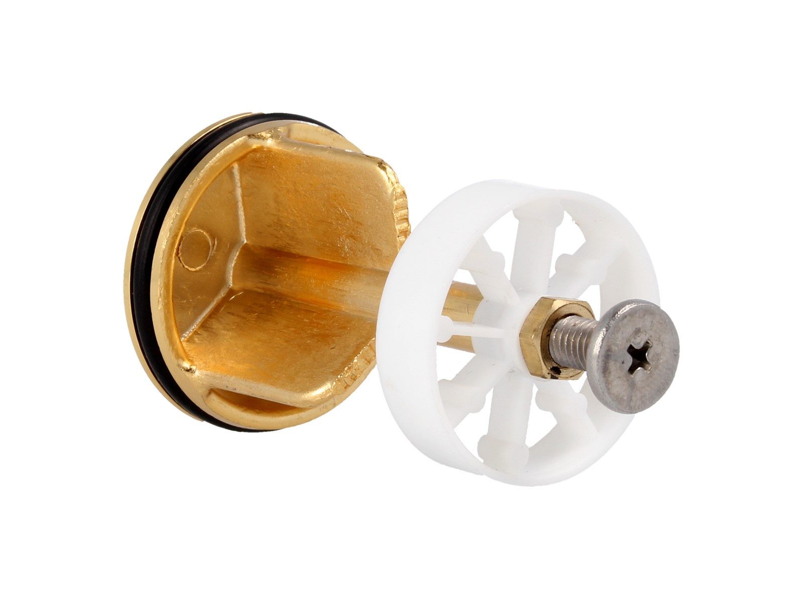 tecuro Ablaufventil Excenterstopfen Ø 40 mm für 1 1/4" Ablaufventil – Bild 5 von 5