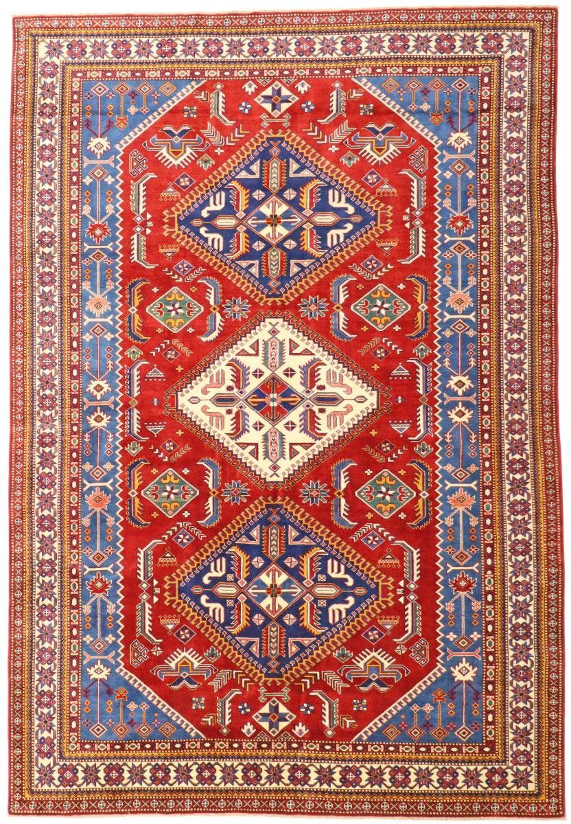 Orientteppich Afghan Shirvan 209x306 Handgeknüpfter Orientteppich, Nain Trading, rechteckig, Höhe: 12 mm