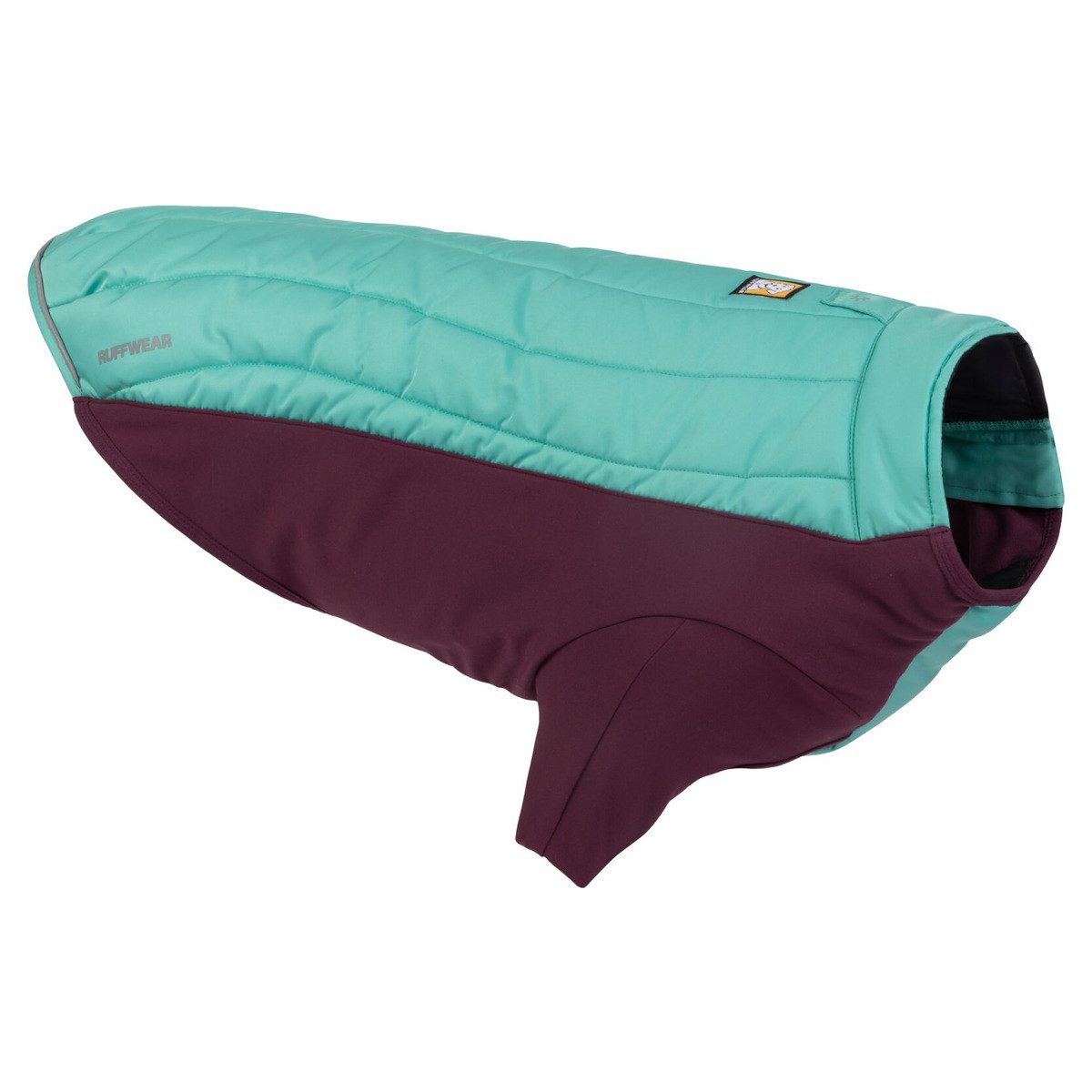 Ruffwear Hundemantel Hybrid-Softshelljacke Powder Hound Jacket Aurora Teal